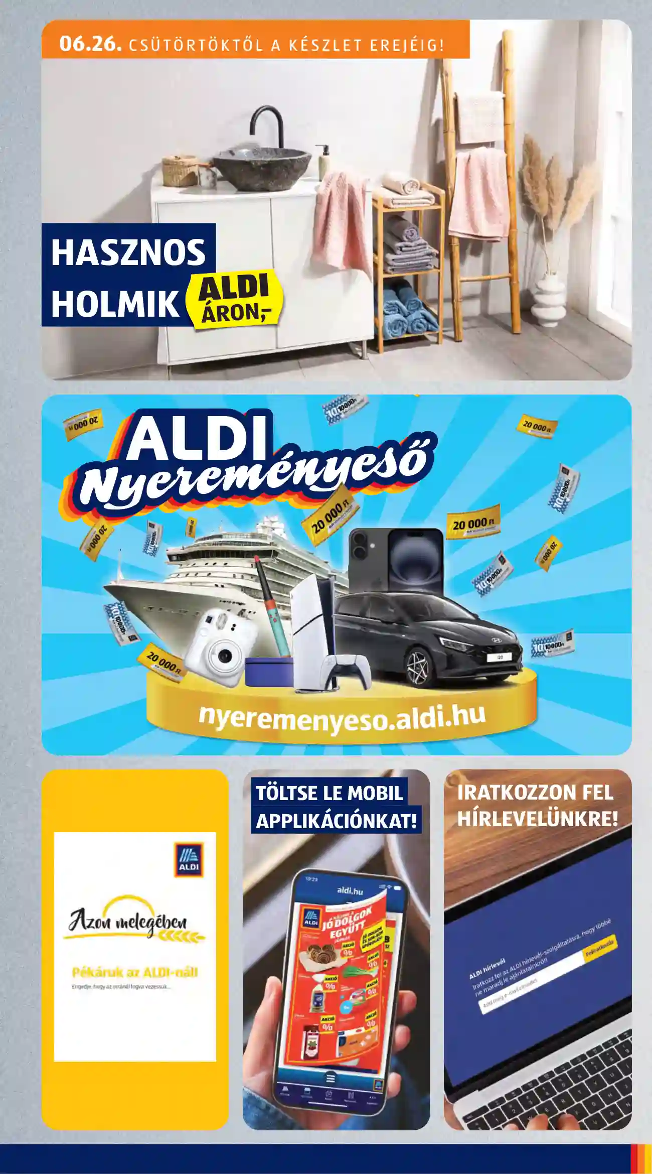 Aldi akciós újság 26. hét (13 oldal)