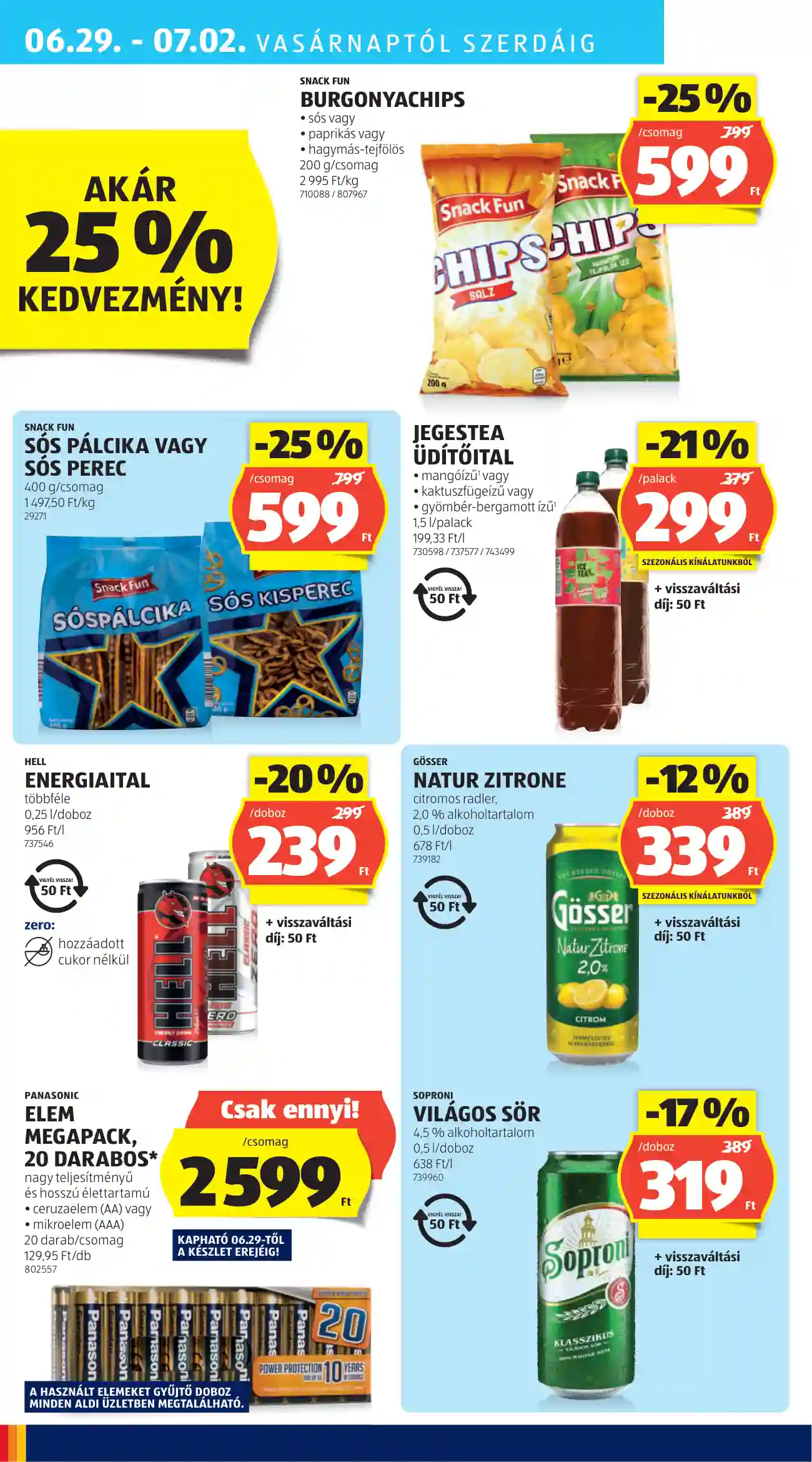 Aldi akciós újság 26. hét (26 oldal)