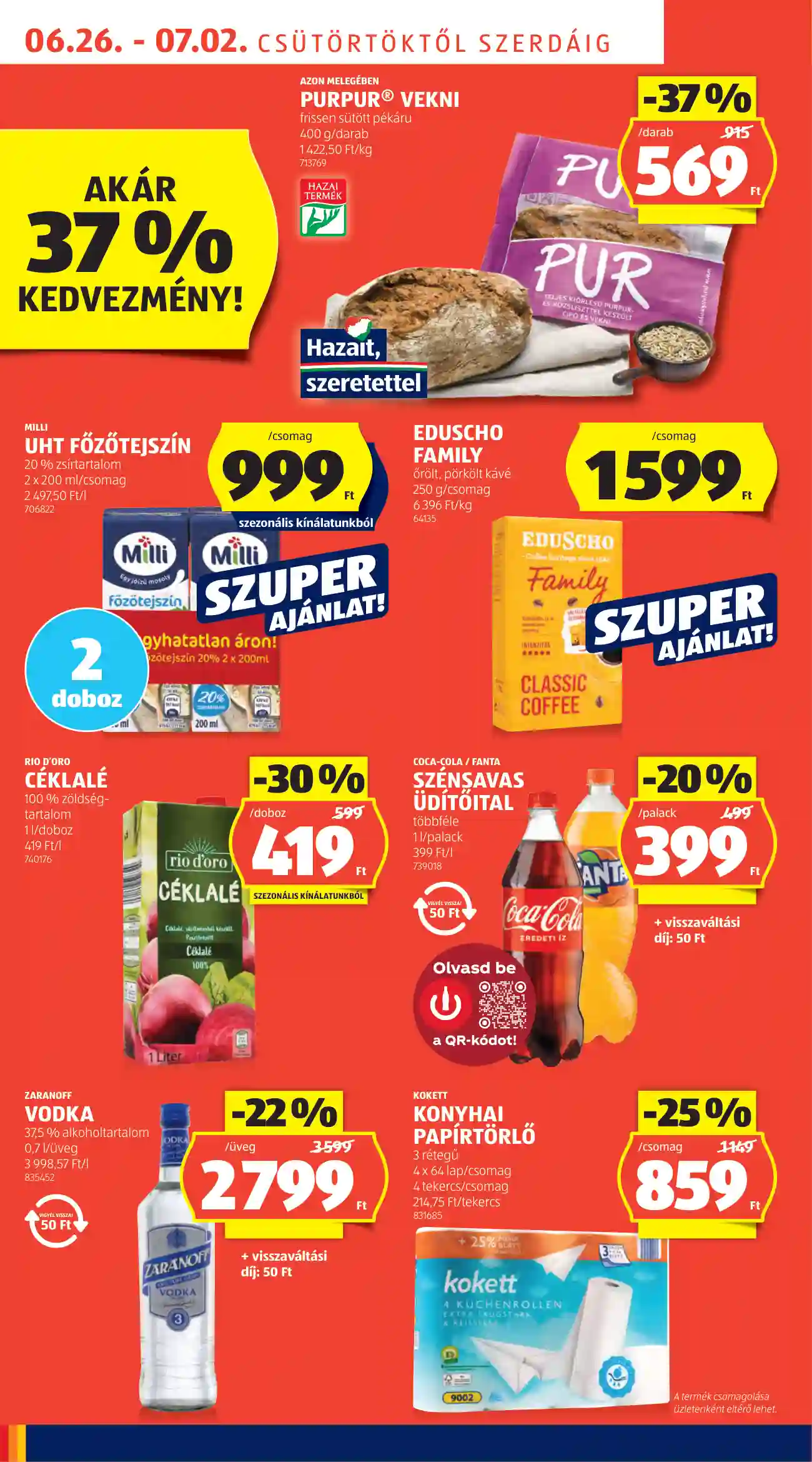 Aldi akciós újság 26. hét (46 oldal)