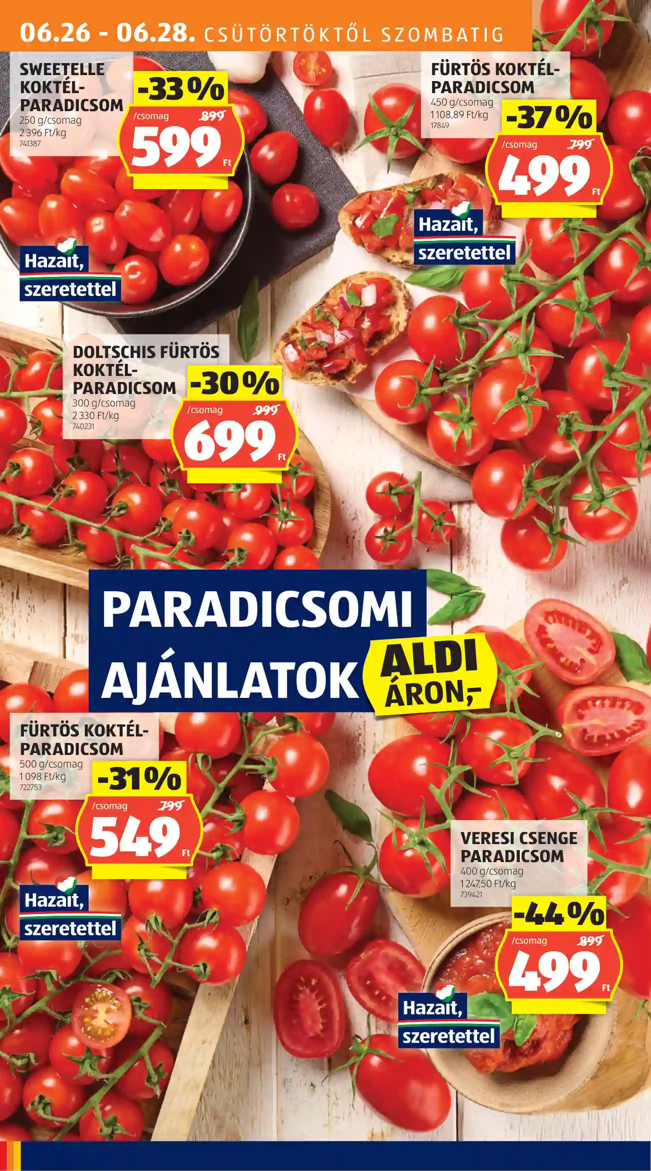 Aldi akciós újság 26. hét (51 oldal)
