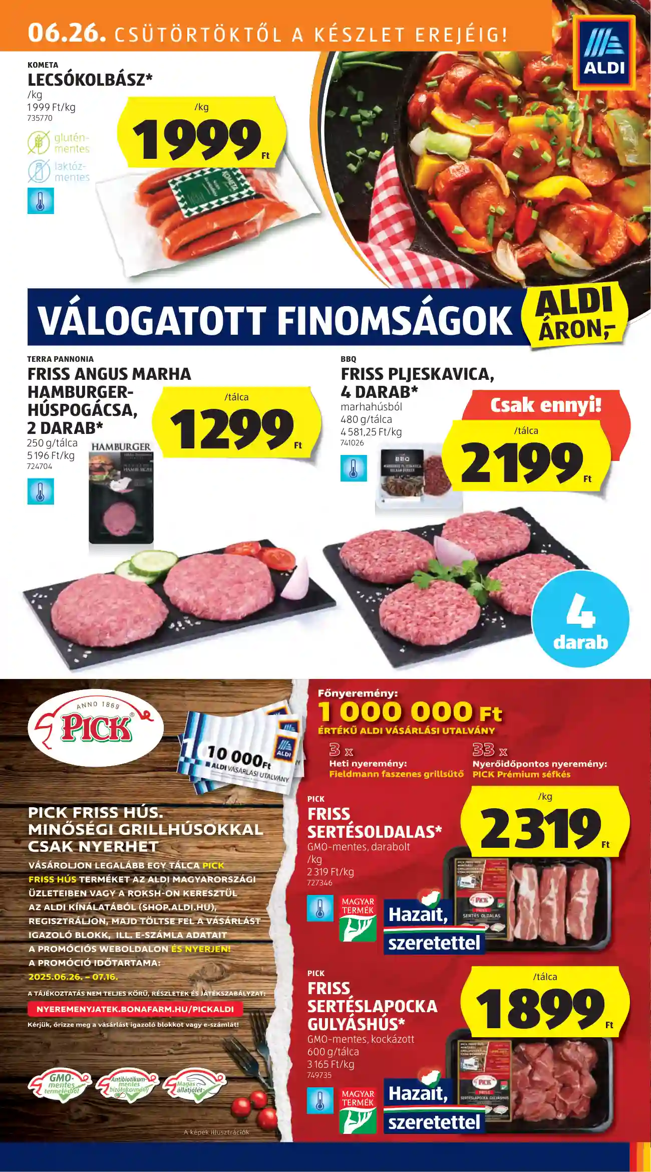 Aldi akciós újság 26. hét (7 oldal)