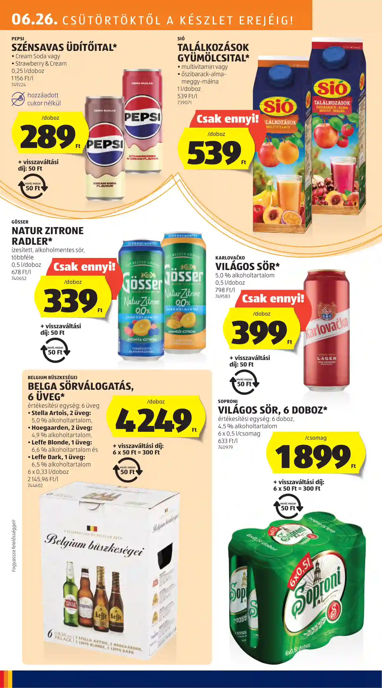 Aldi akciós újság 26. hét (10 oldal)