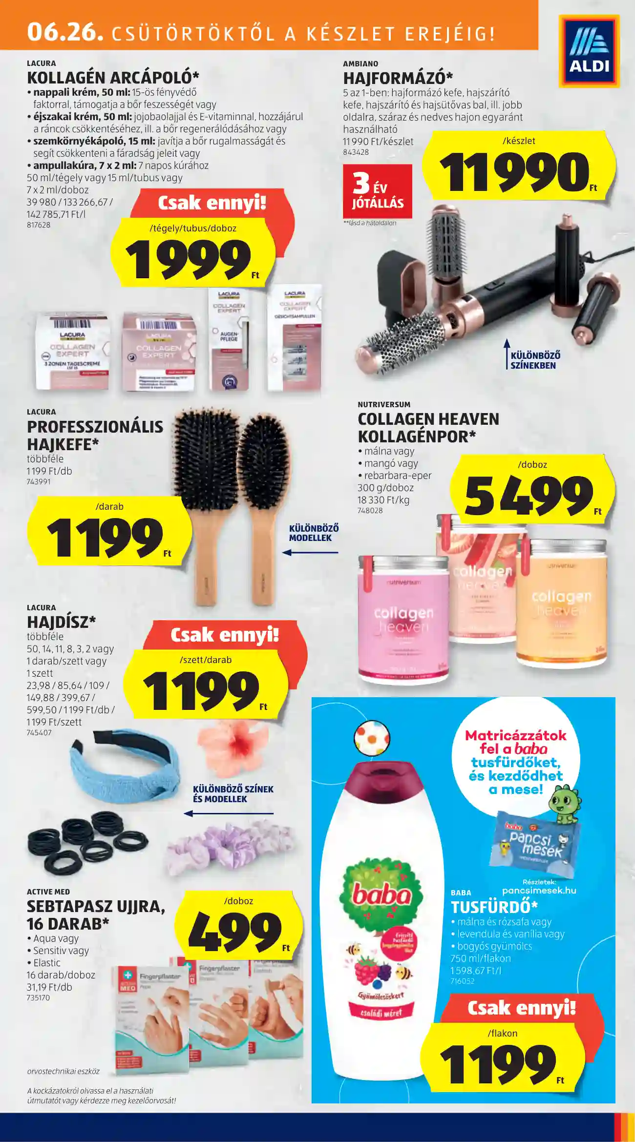 Aldi akciós újság 26. hét (14 oldal)