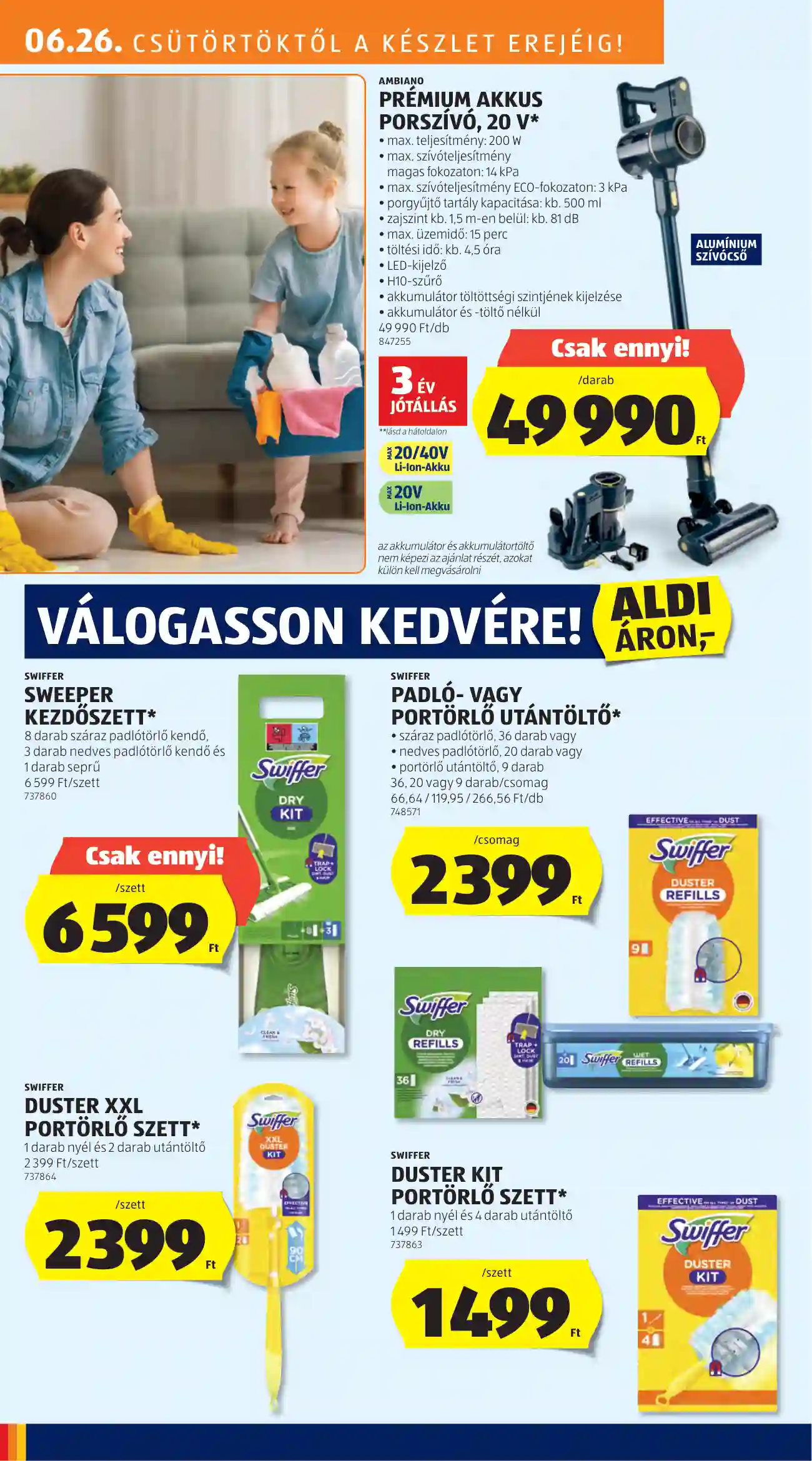 Aldi akciós újság 26. hét (17 oldal)