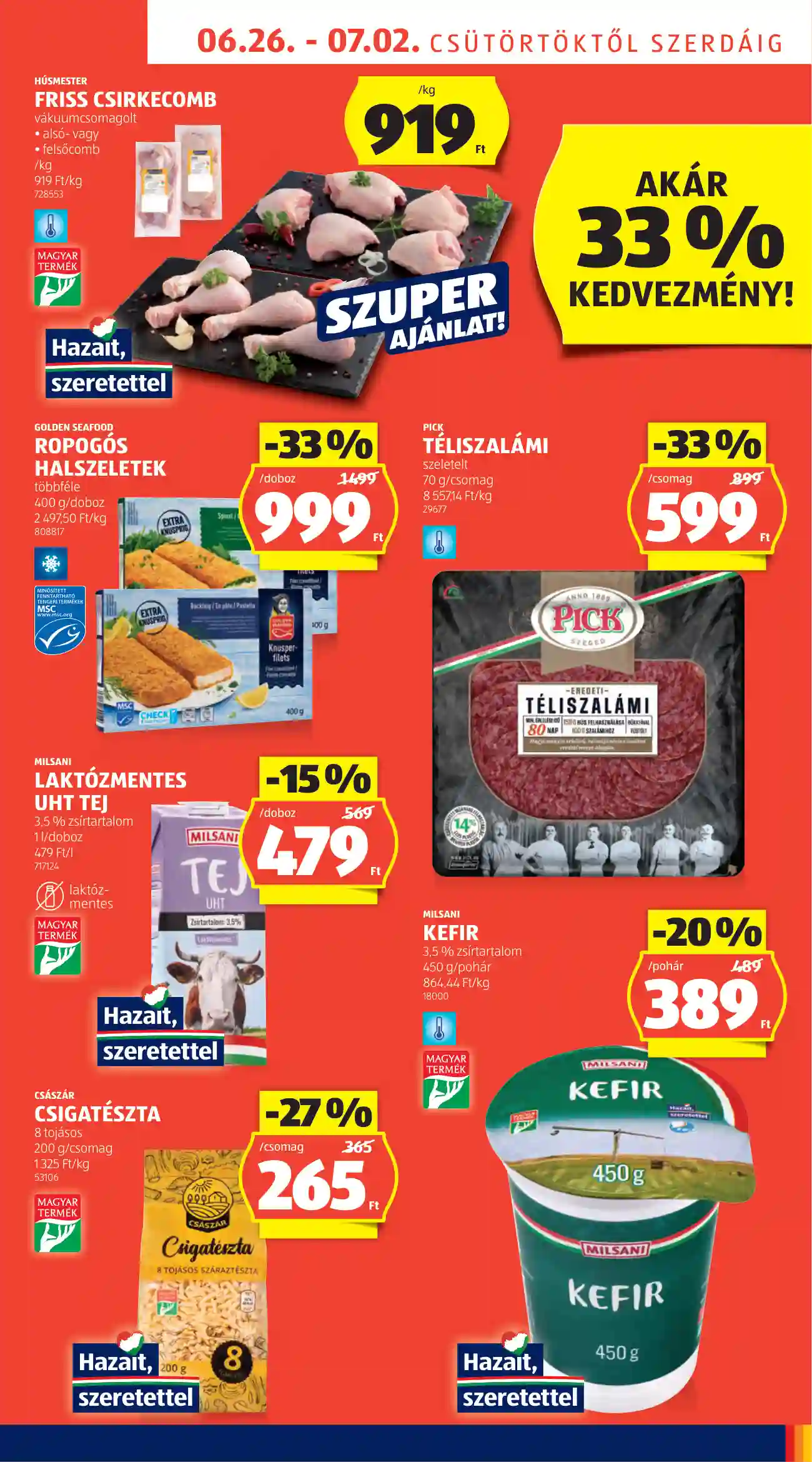 Aldi akciós újság 26. hét (35 oldal)