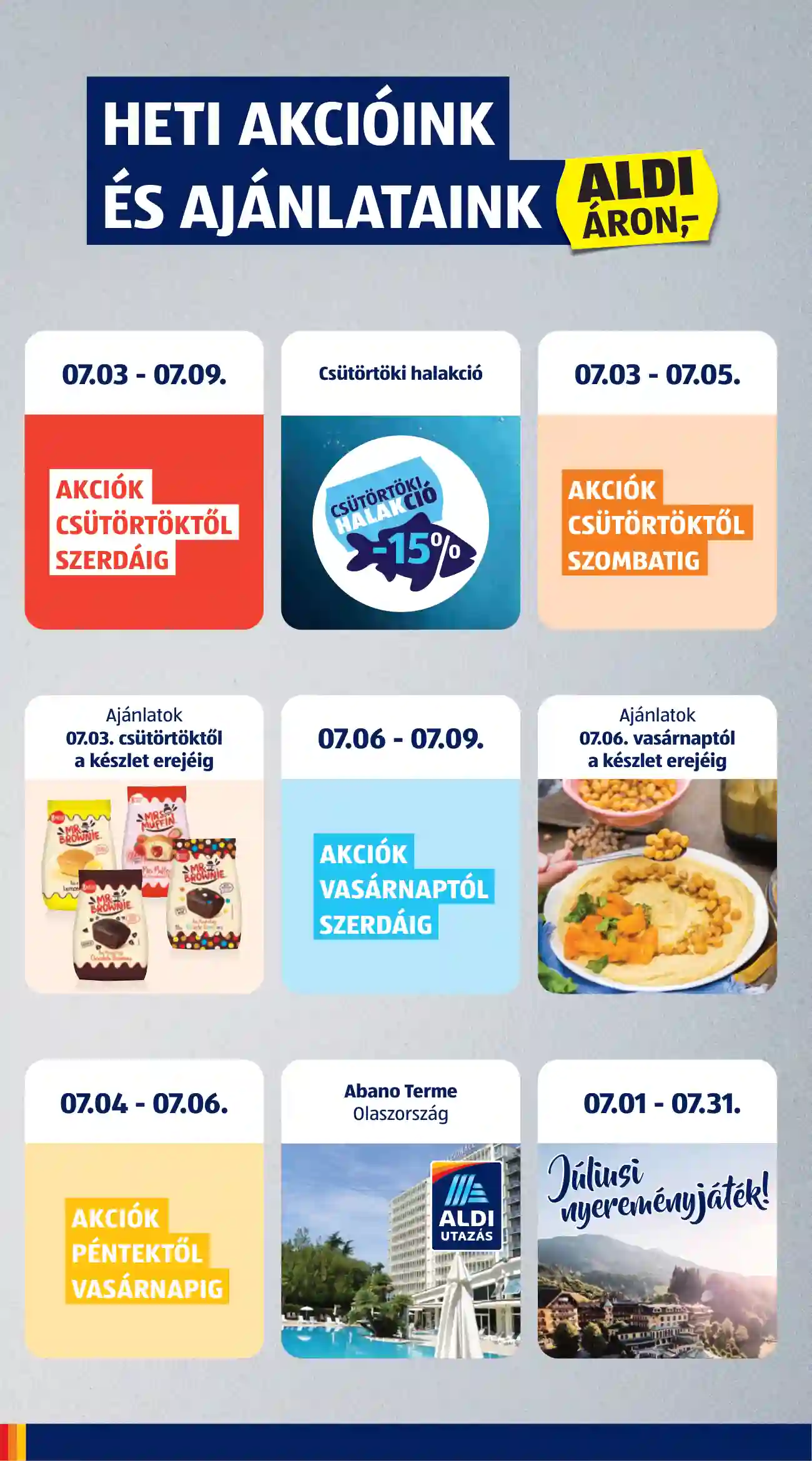 Aldi akciós újság 27. hét (2 oldal)