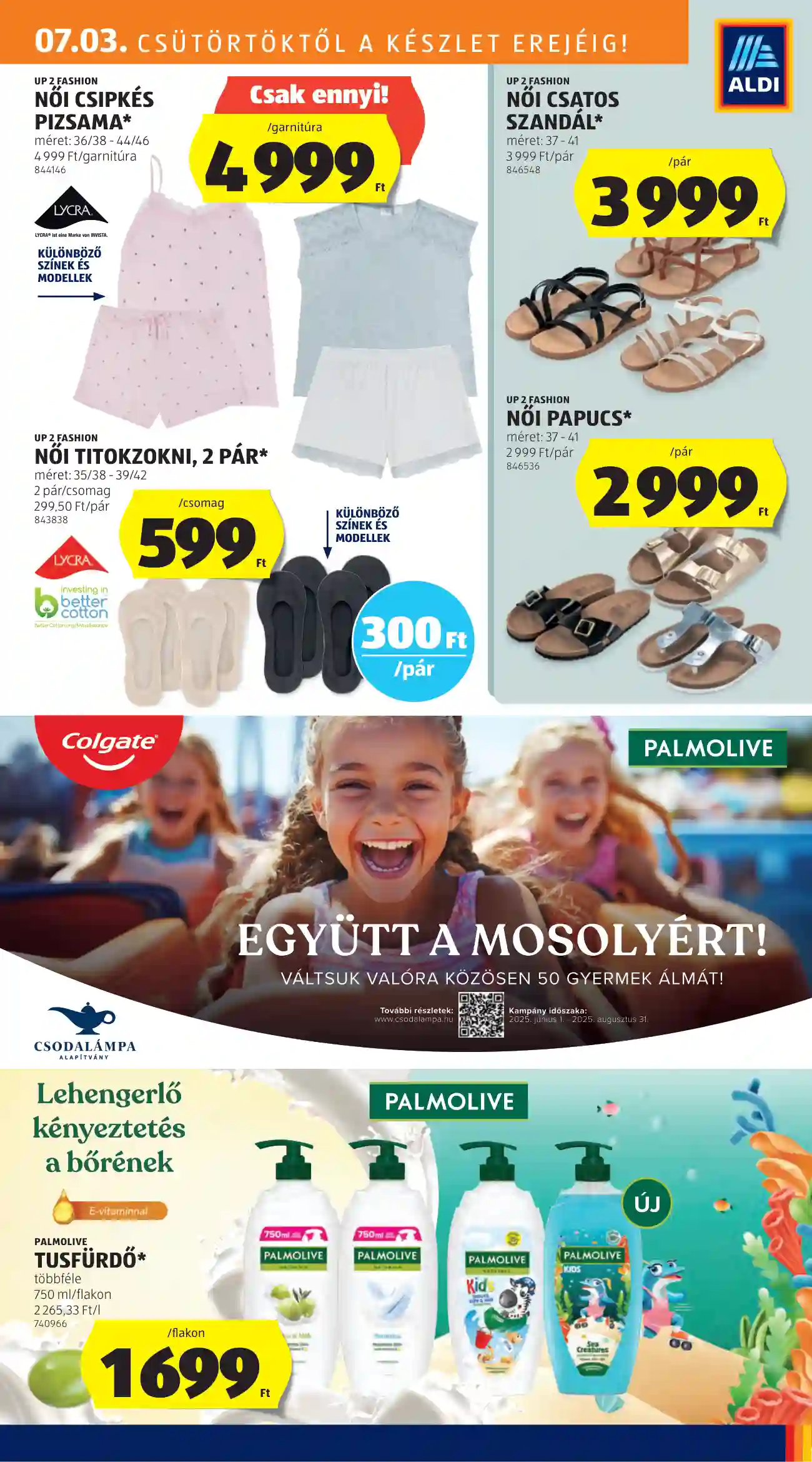 Aldi akciós újság 27. hét (14 oldal)