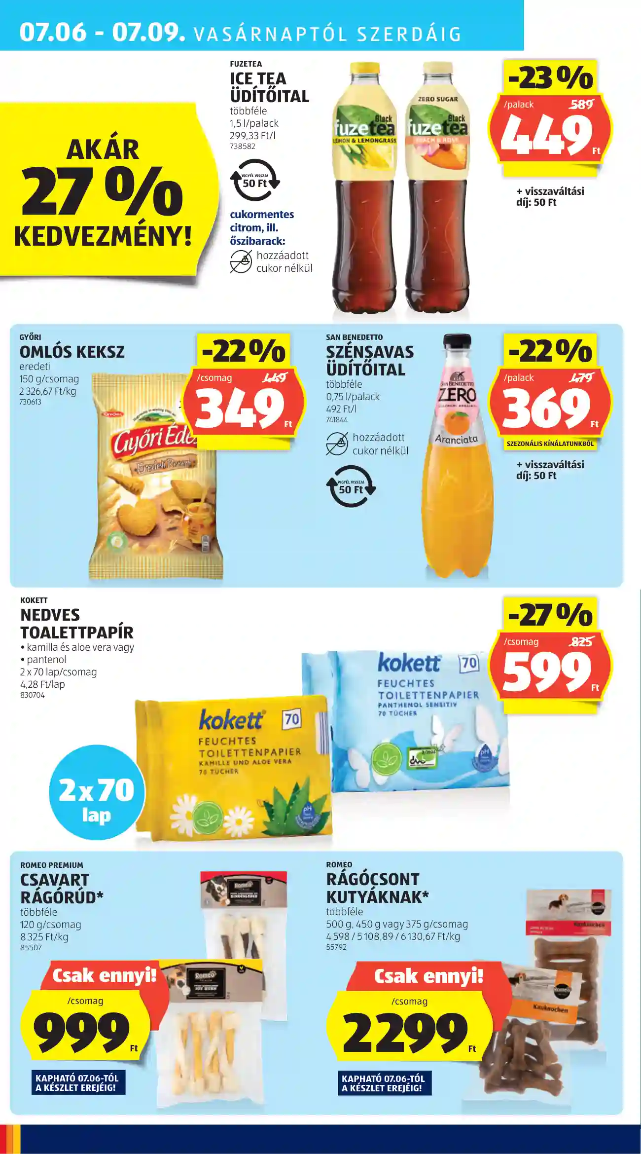 Aldi akciós újság 27. hét (26 oldal)