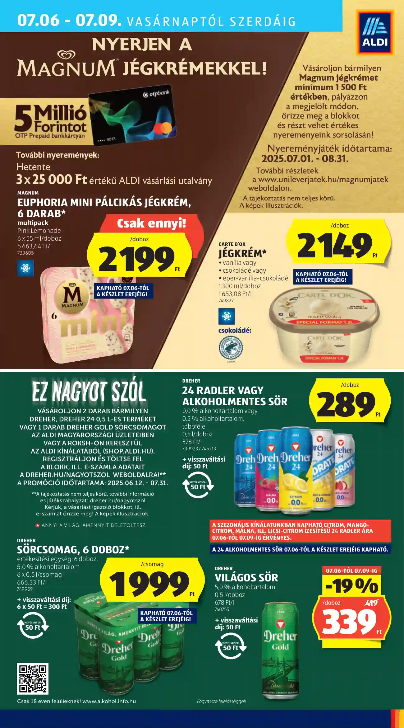 Aldi akciós újság 27. hét (27 oldal)