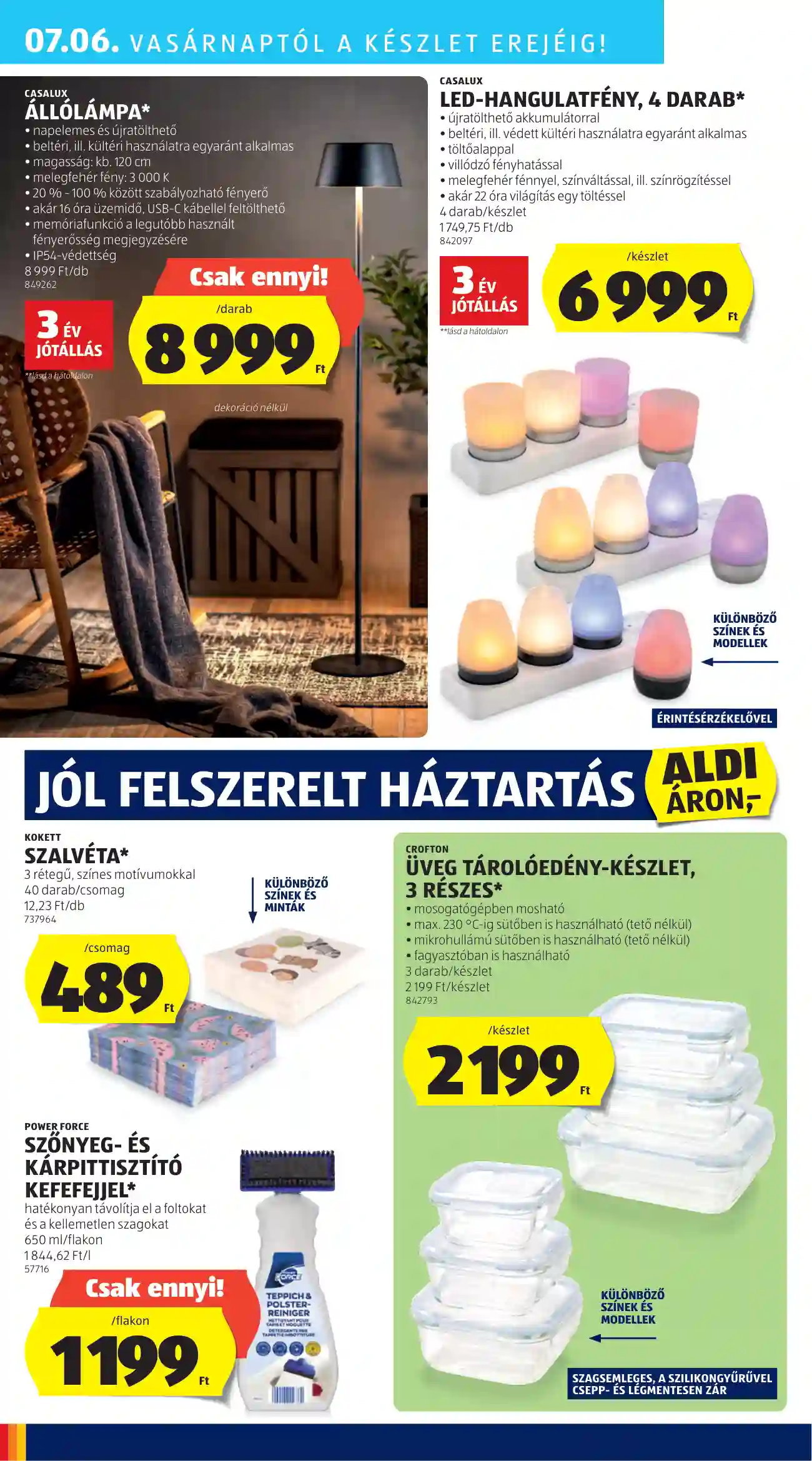 Aldi akciós újság 27. hét (43 oldal)