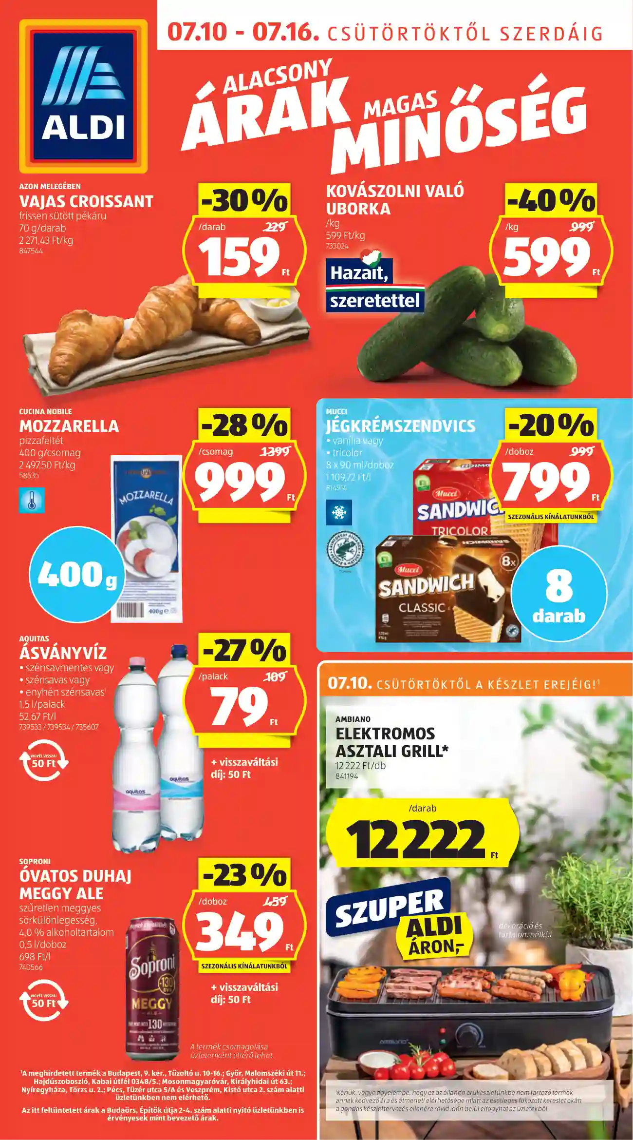 ALDI AKCIÓS ÚJSÁG 28. HÉT  (1 oldal)