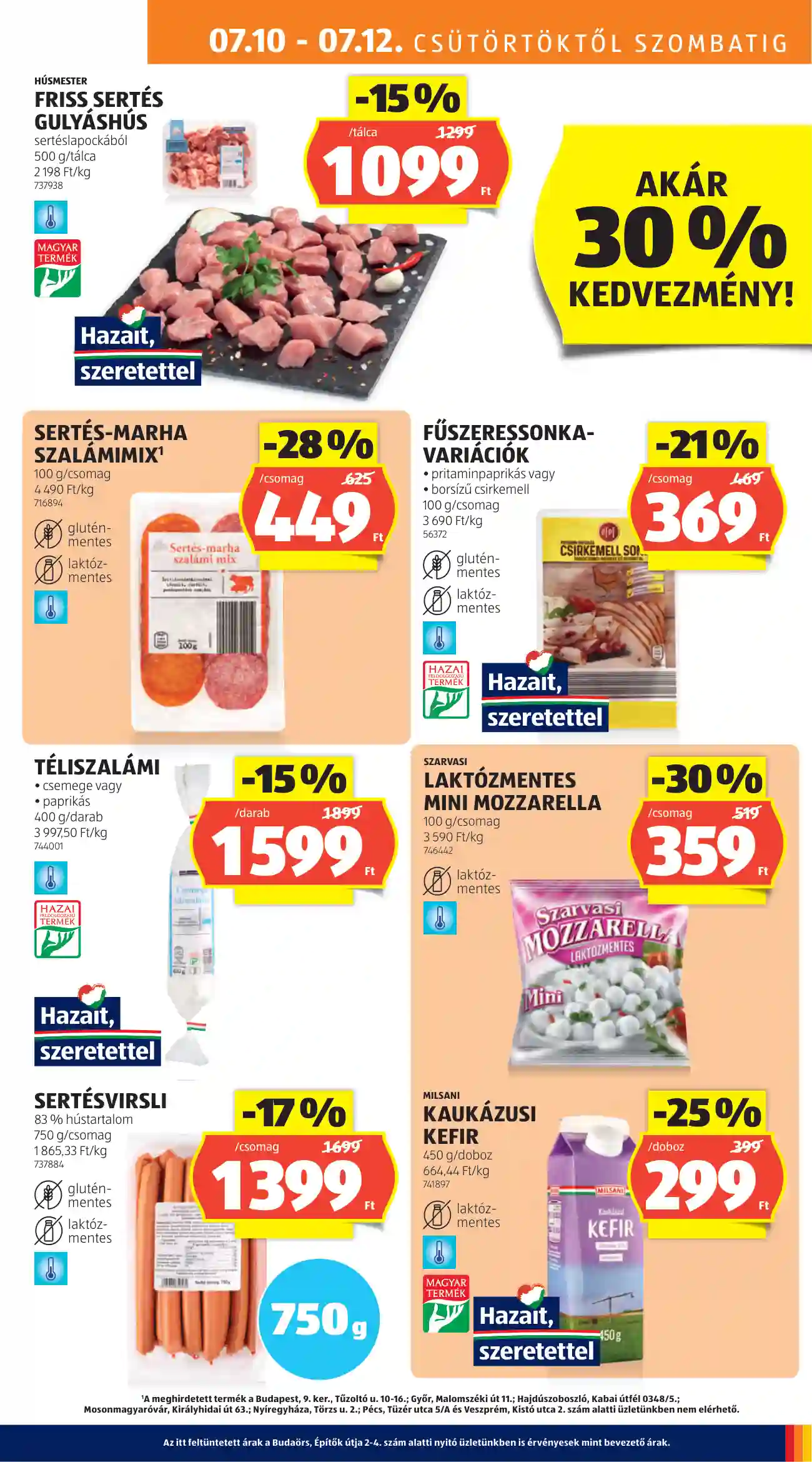 ALDI AKCIÓS ÚJSÁG 28. HÉT  (3 oldal)