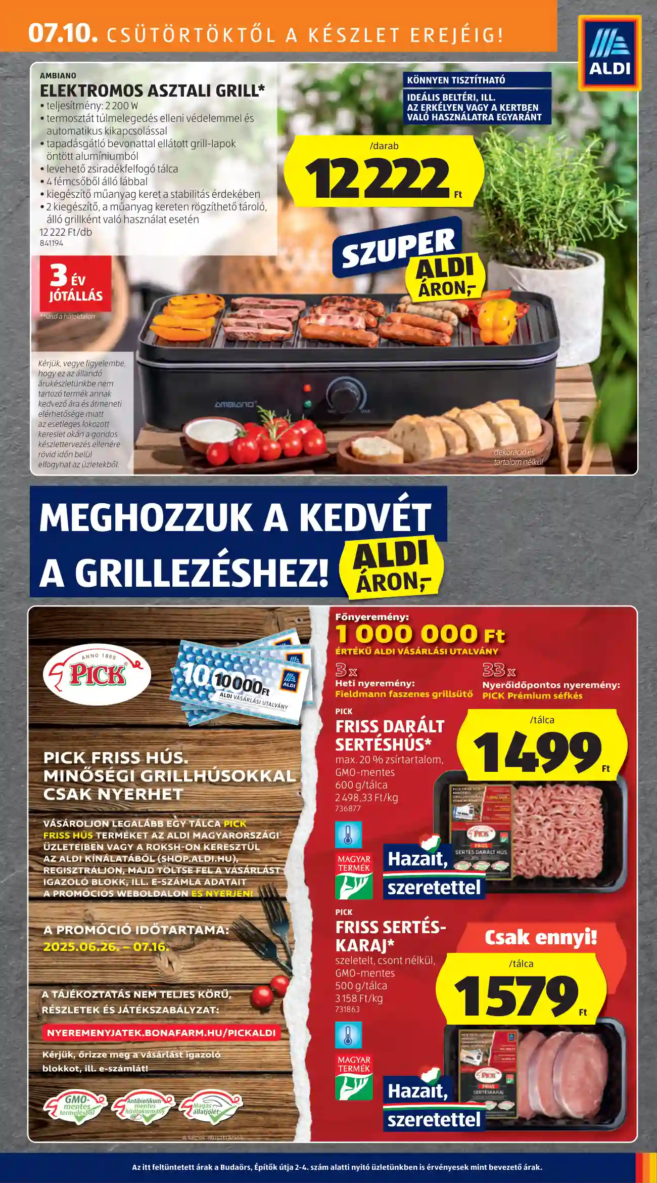 ALDI AKCIÓS ÚJSÁG 28. HÉT  (7 oldal)