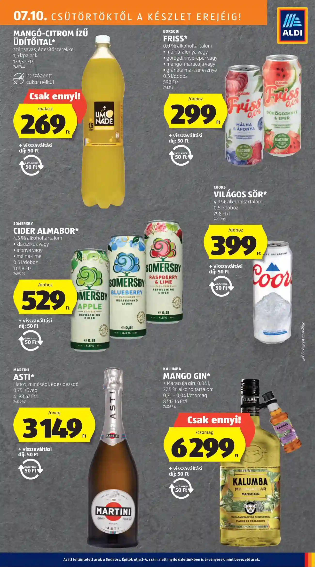 ALDI AKCIÓS ÚJSÁG 28. HÉT  (11 oldal)