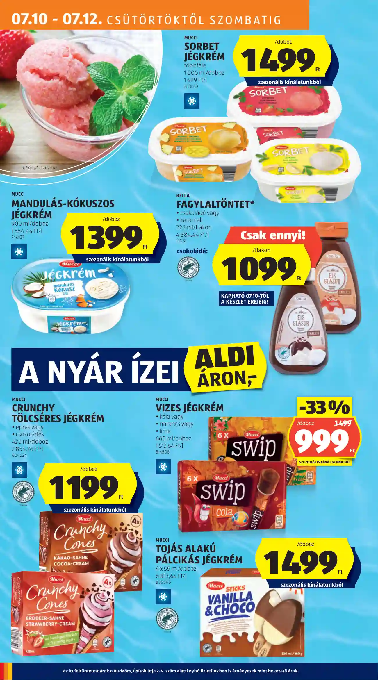 ALDI AKCIÓS ÚJSÁG 28. HÉT  (12 oldal)