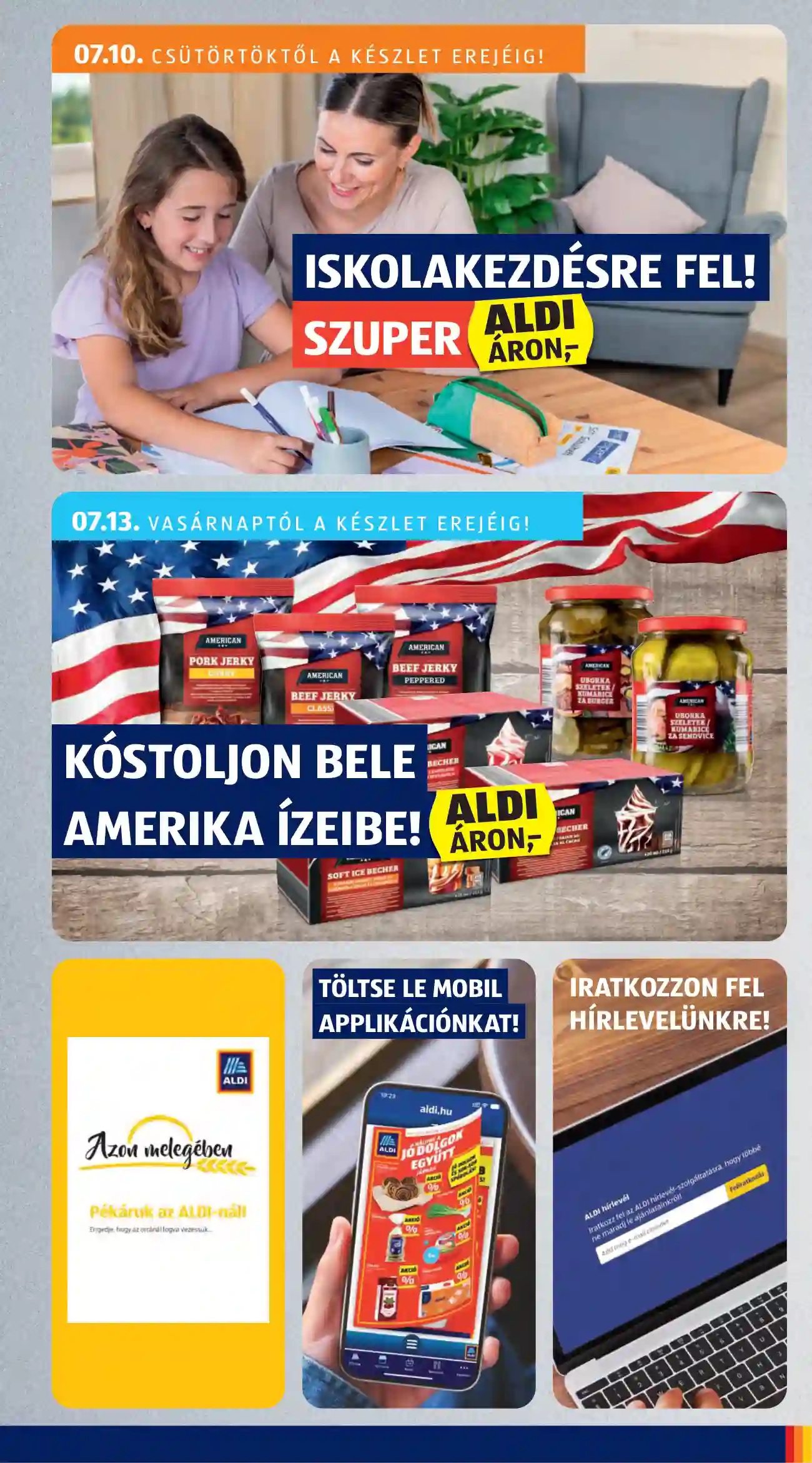 ALDI AKCIÓS ÚJSÁG 28. HÉT  (13 oldal)
