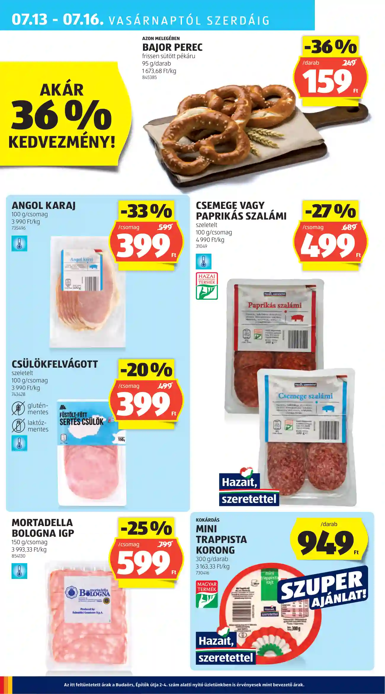 ALDI AKCIÓS ÚJSÁG 28. HÉT  (23 oldal)