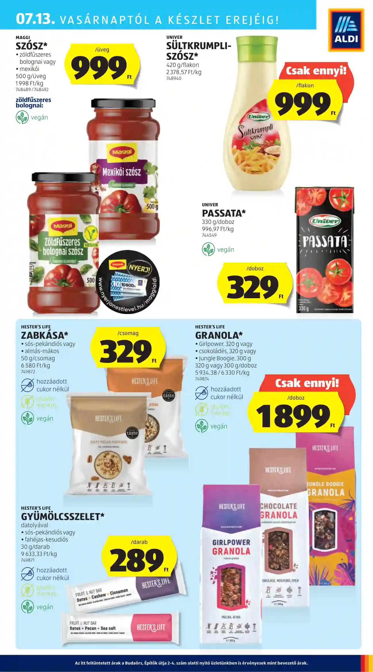 ALDI AKCIÓS ÚJSÁG 28. HÉT  (29 oldal)