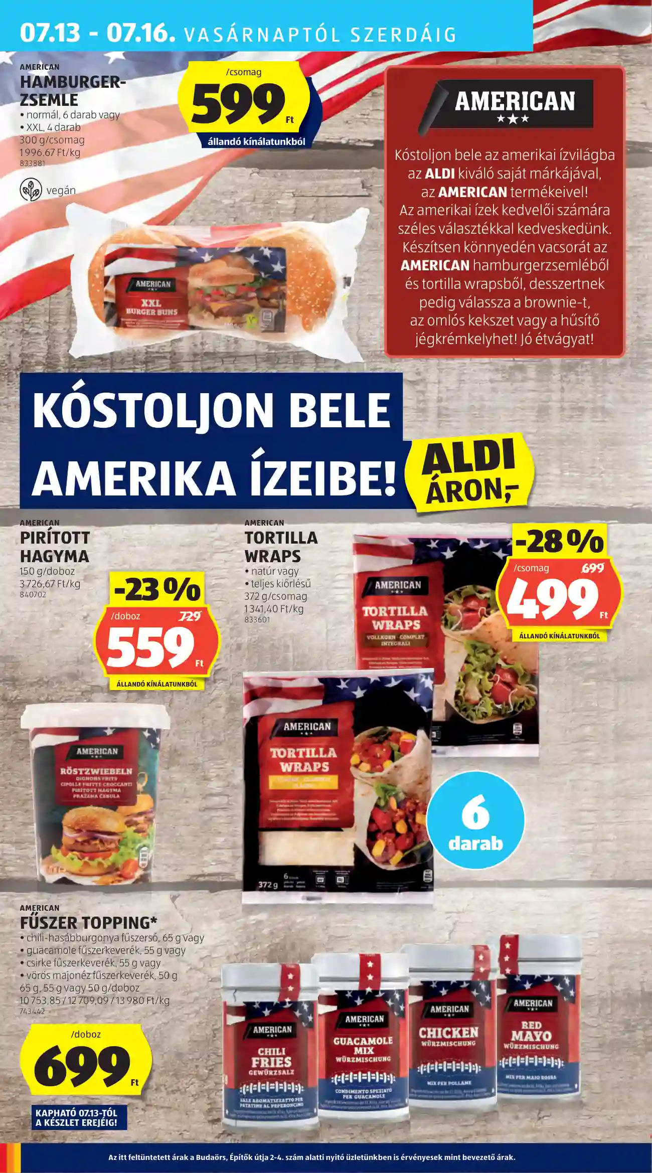 ALDI AKCIÓS ÚJSÁG 28. HÉT  (32 oldal)