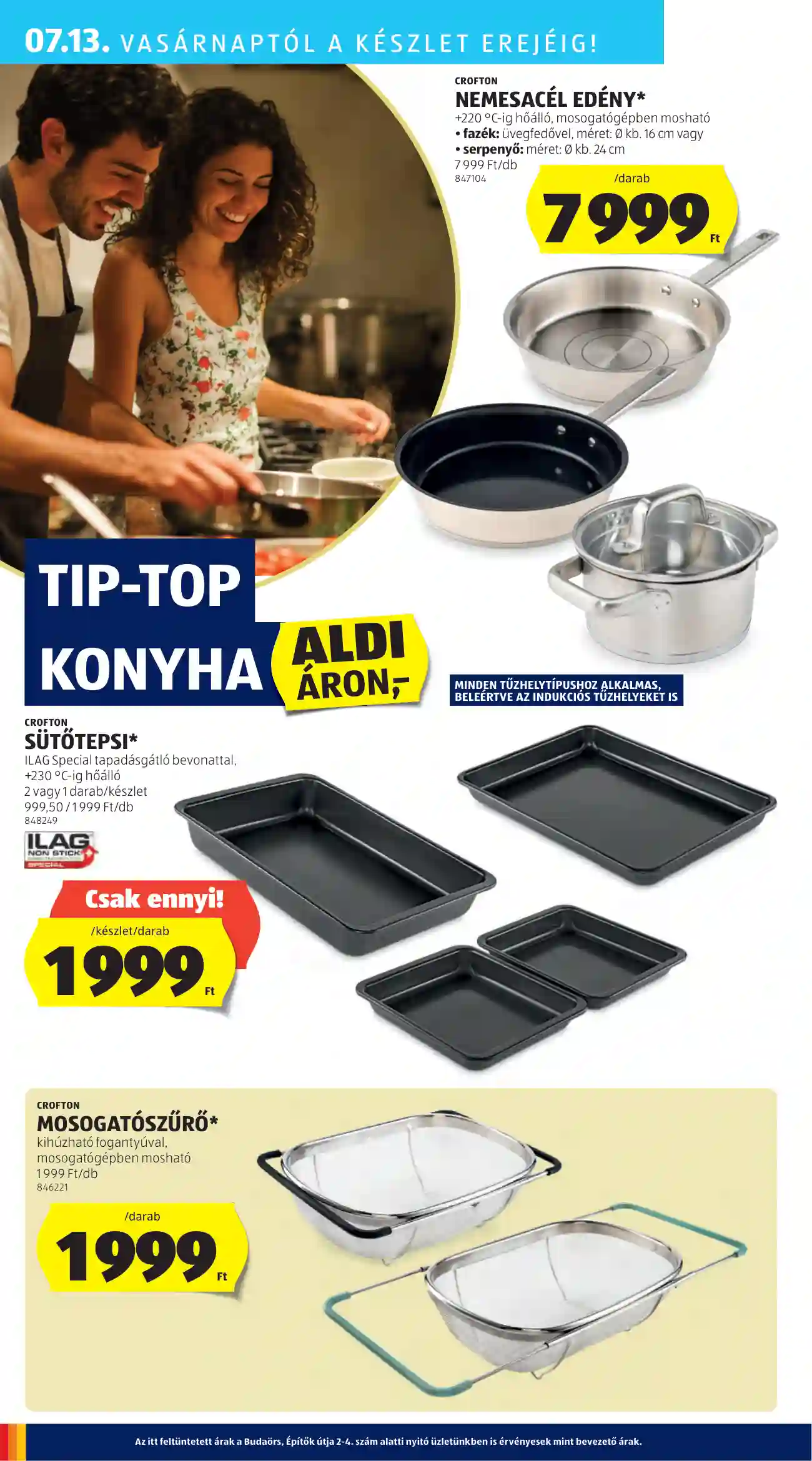 ALDI AKCIÓS ÚJSÁG 28. HÉT  (34 oldal)