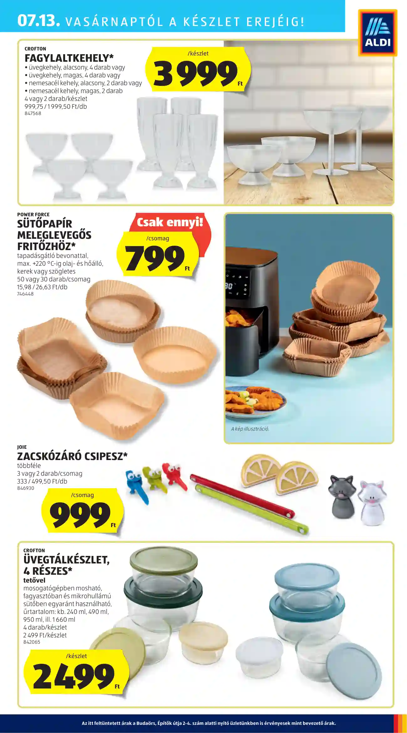 ALDI AKCIÓS ÚJSÁG 28. HÉT  (36 oldal)