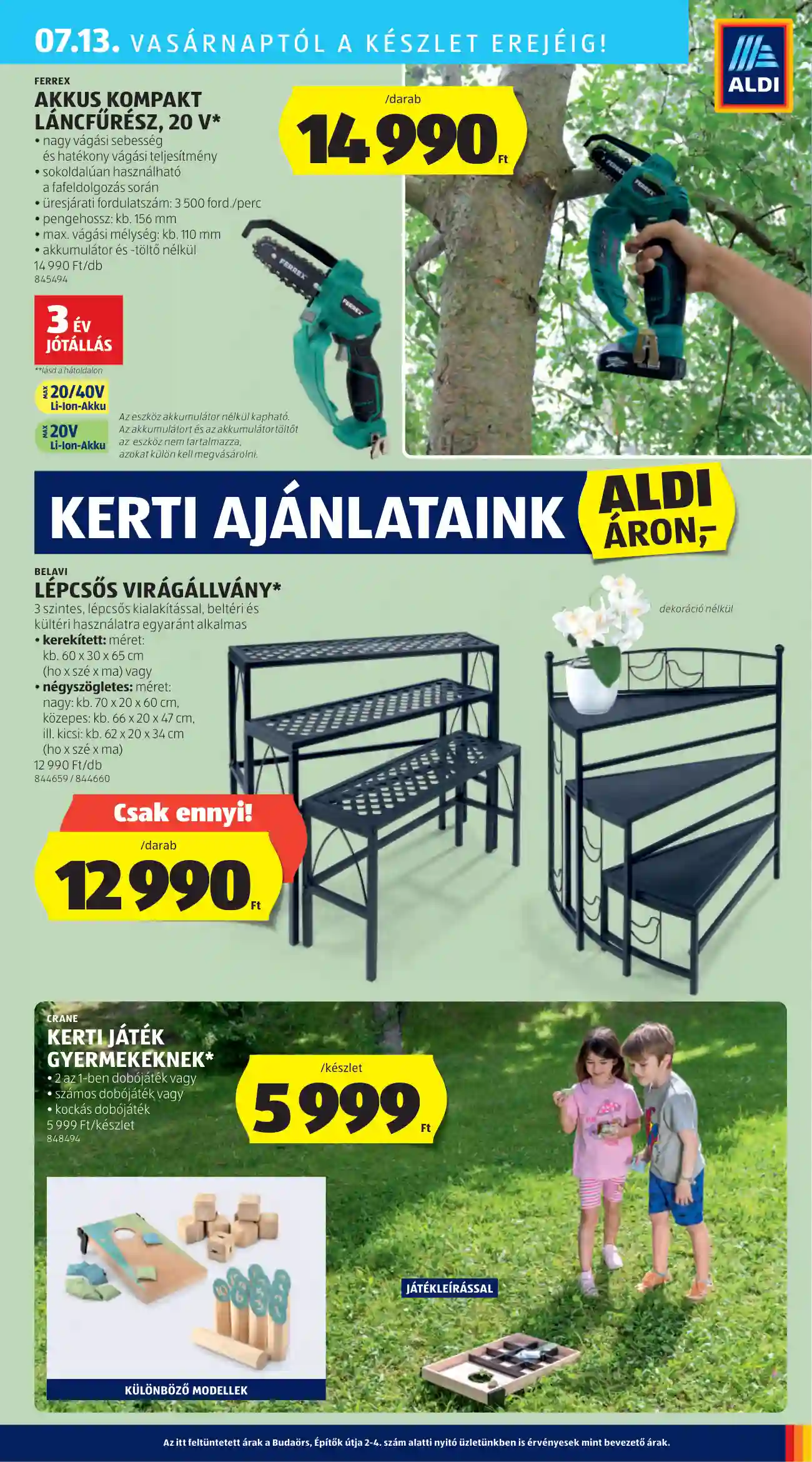ALDI AKCIÓS ÚJSÁG 28. HÉT  (38 oldal)