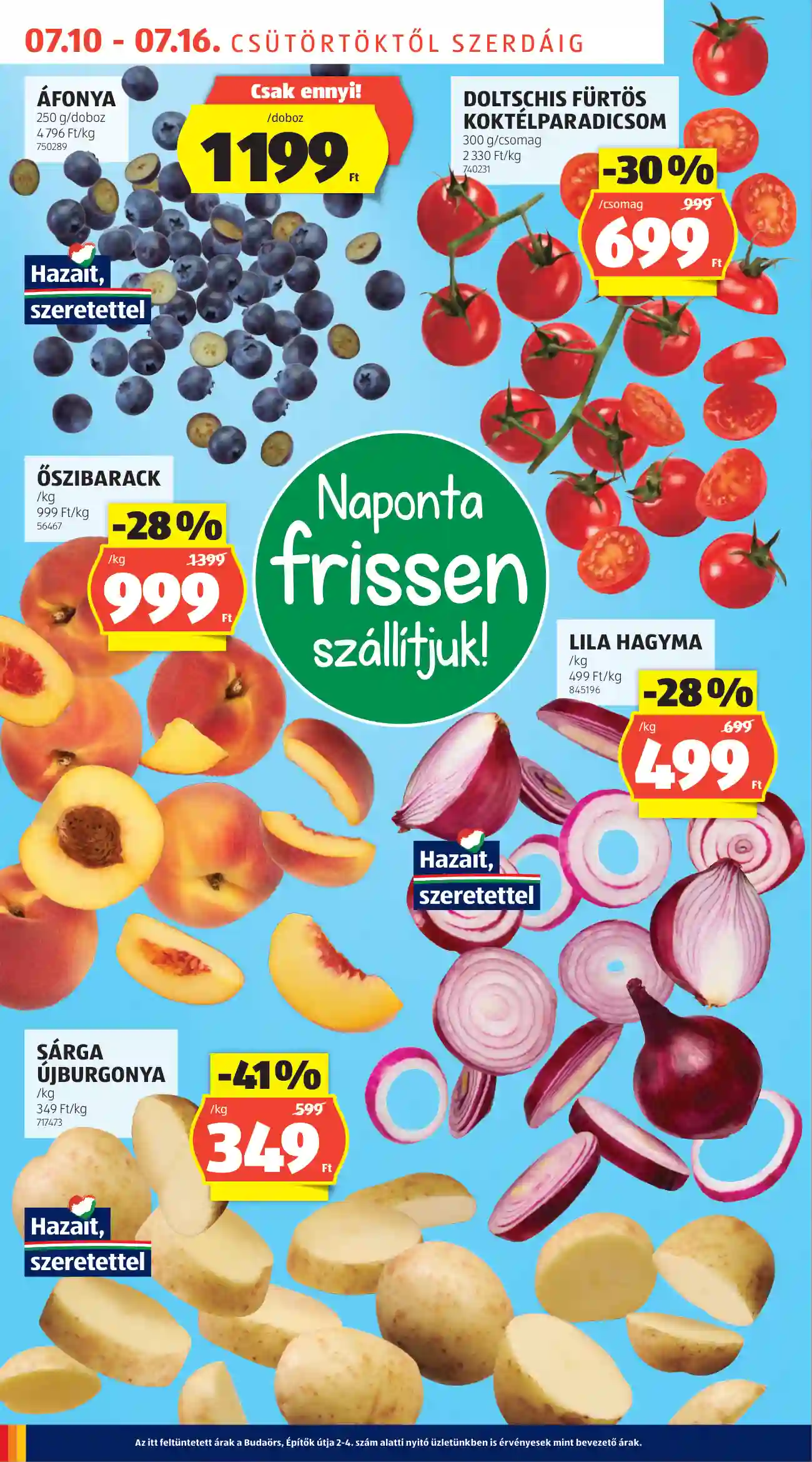 ALDI AKCIÓS ÚJSÁG 28. HÉT  (50 oldal)