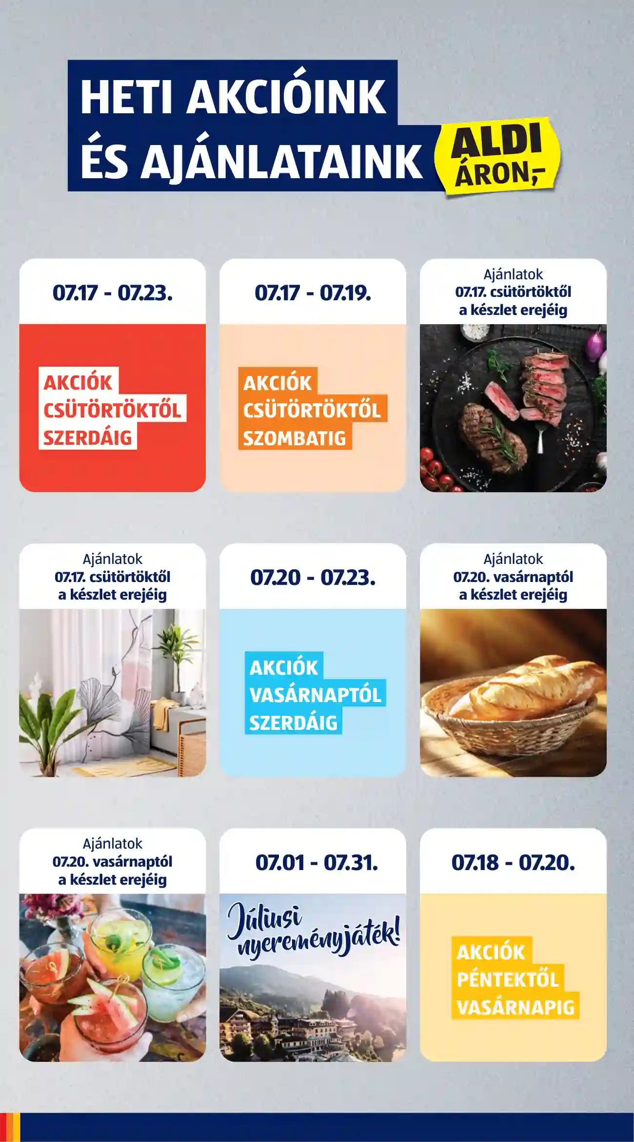 Aldi akciós újság 29. hét (2 oldal)