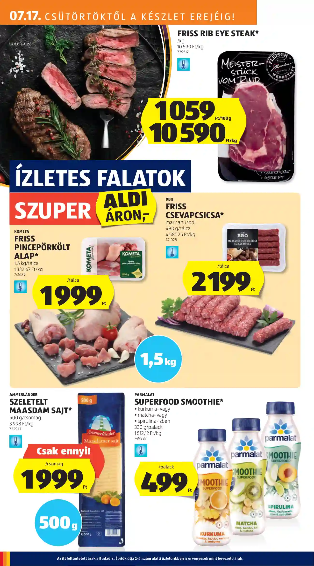 Aldi akciós újság 29. hét (8 oldal)