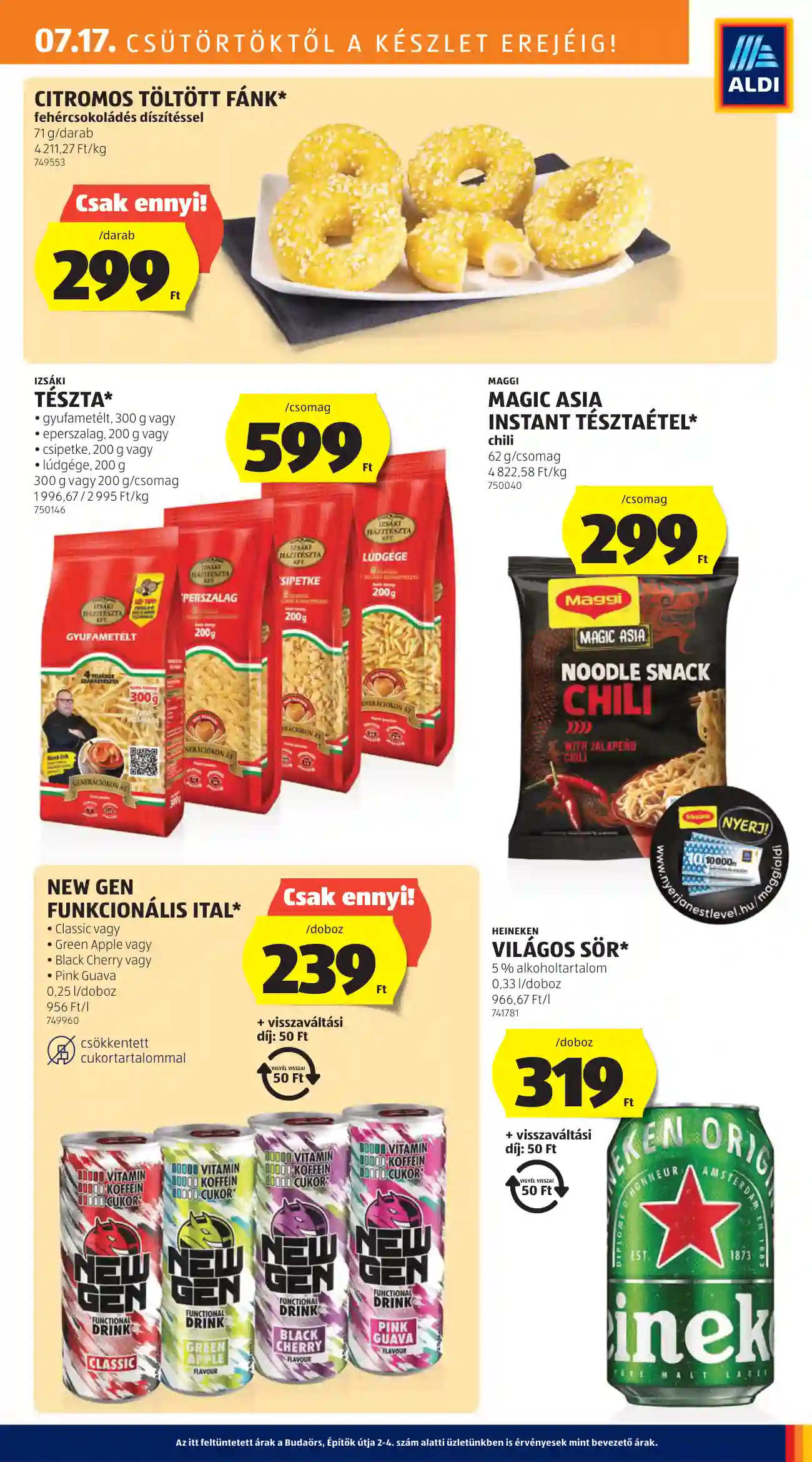 Aldi akciós újság 29. hét (9 oldal)