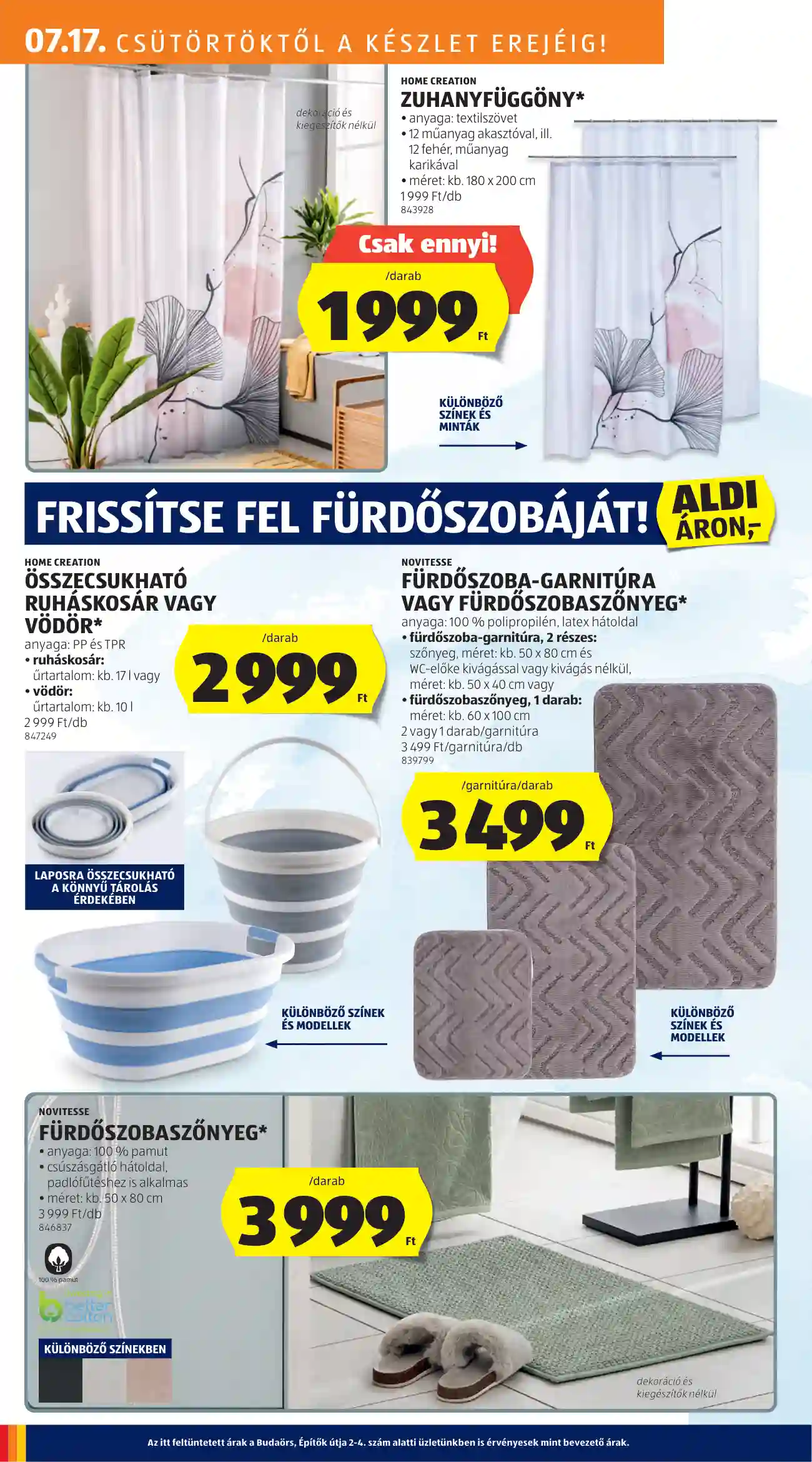 Aldi akciós újság 29. hét (12 oldal)