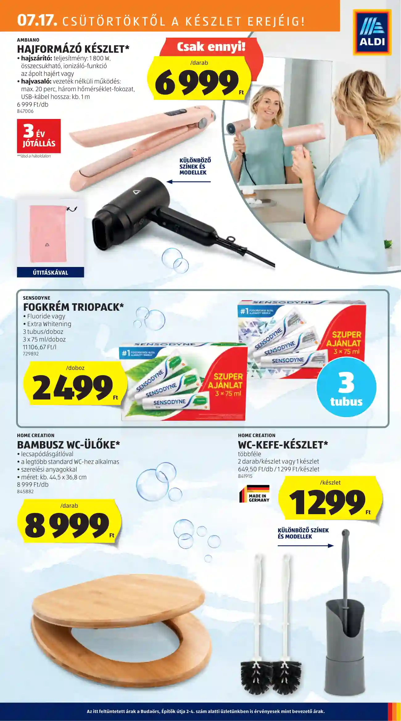 Aldi akciós újság 29. hét (14 oldal)