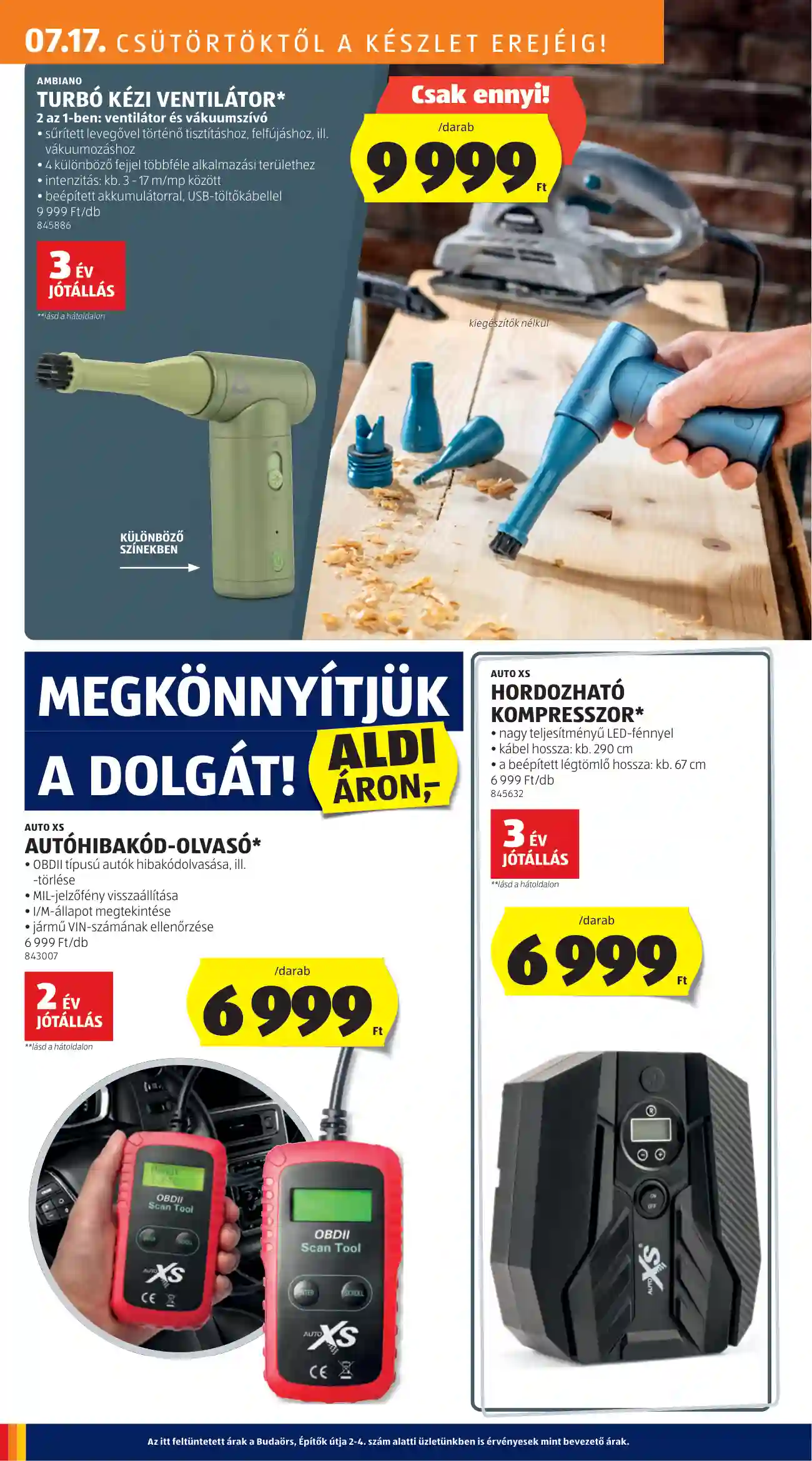 Aldi akciós újság 29. hét (15 oldal)