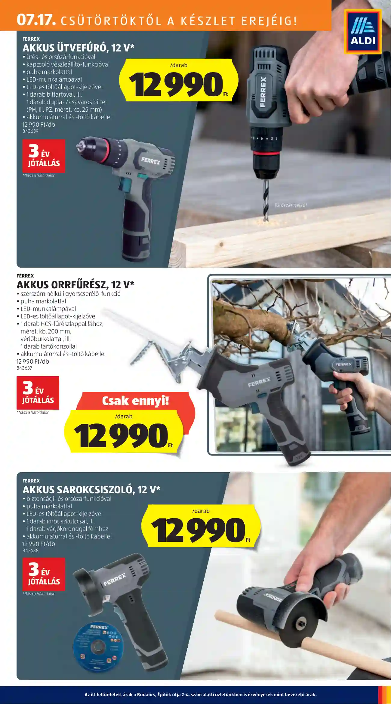 Aldi akciós újság 29. hét (16 oldal)