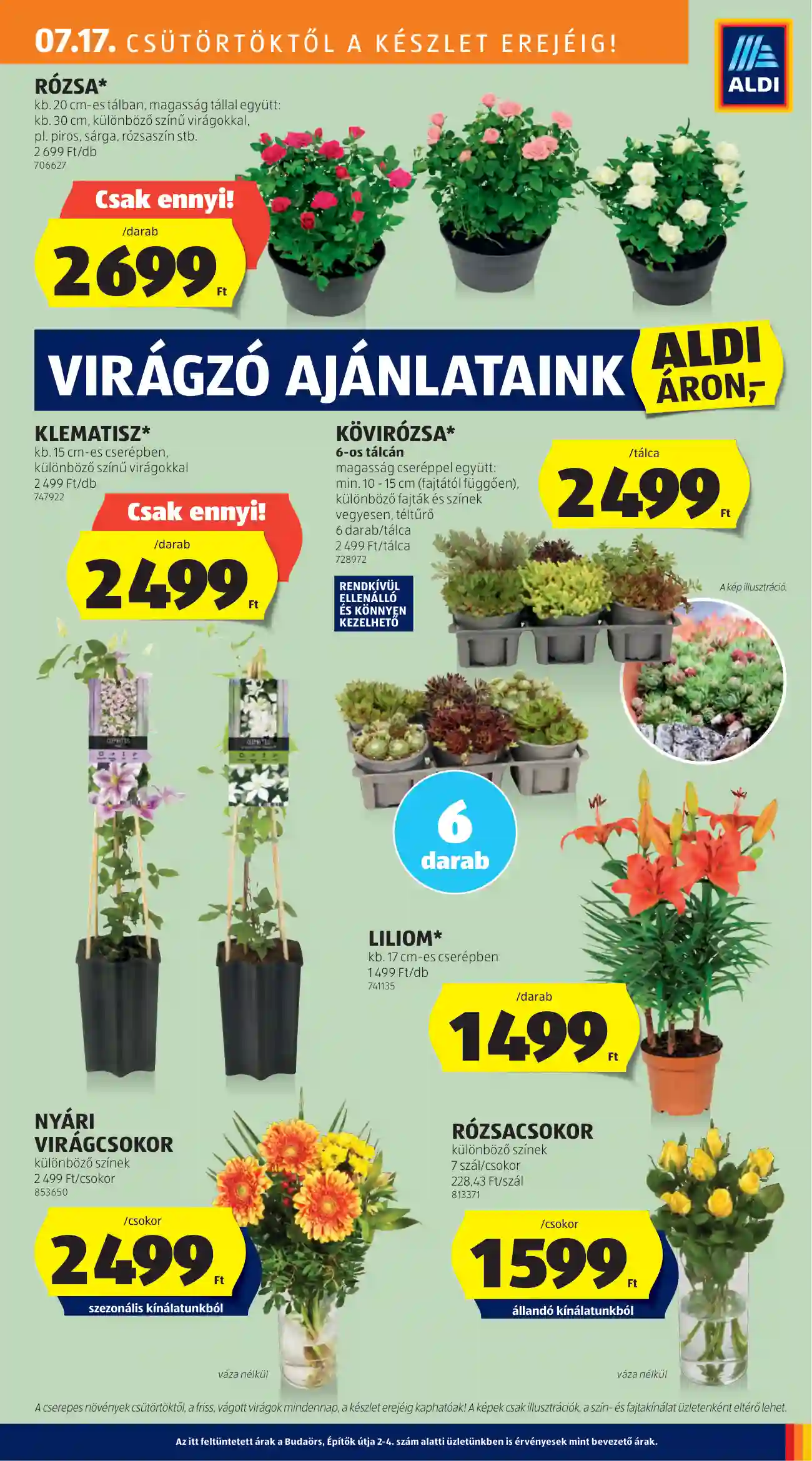 Aldi akciós újság 29. hét (18 oldal)