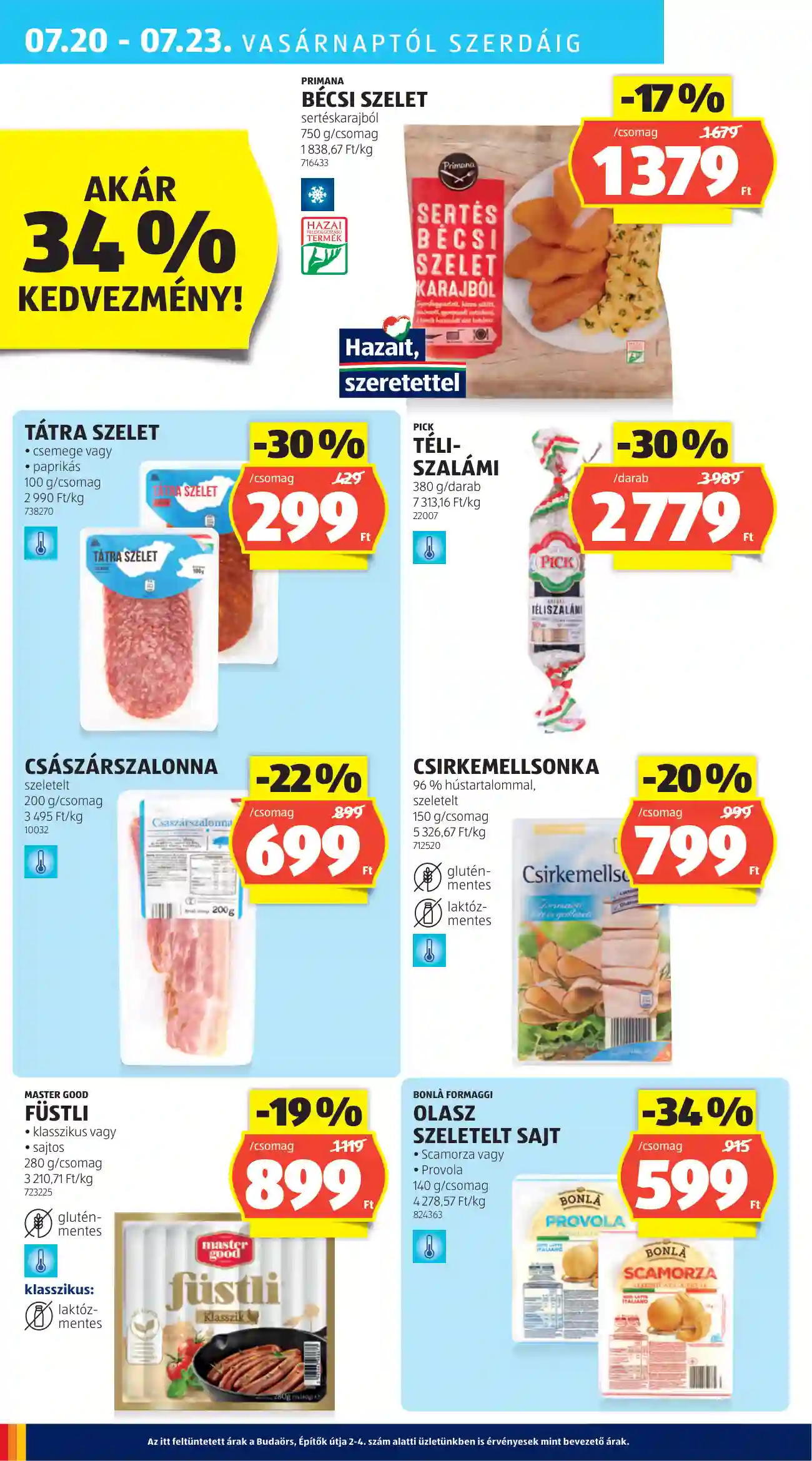 Aldi akciós újság 29. hét (21 oldal)