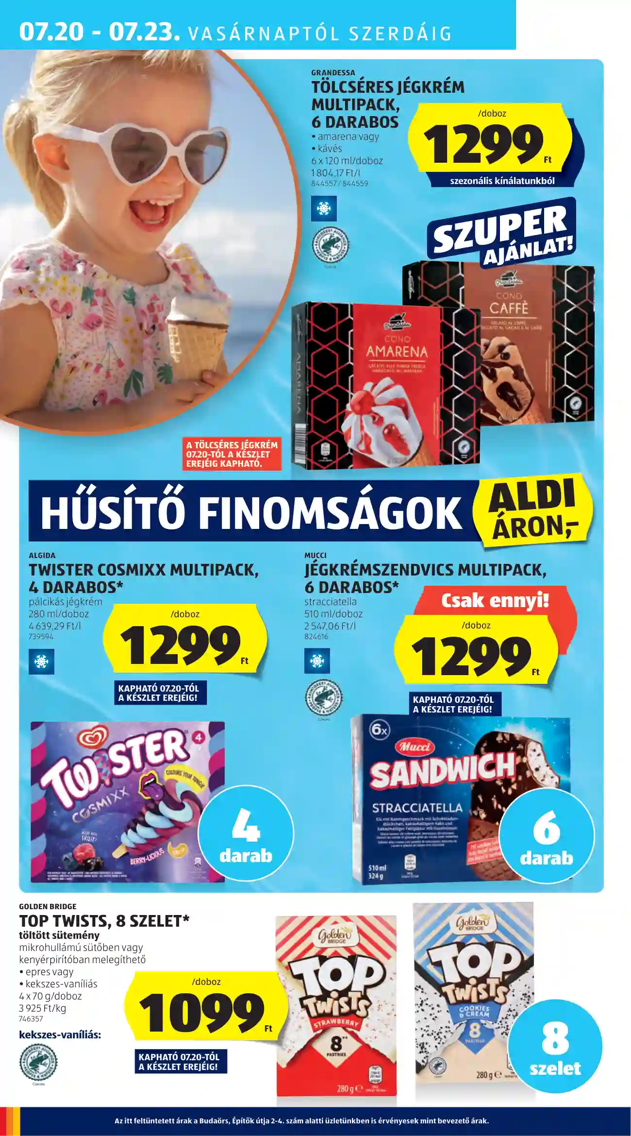 Aldi akciós újság 29. hét (28 oldal)