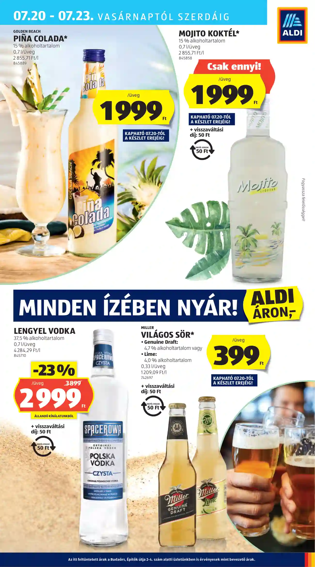 Aldi akciós újság 29. hét (31 oldal)