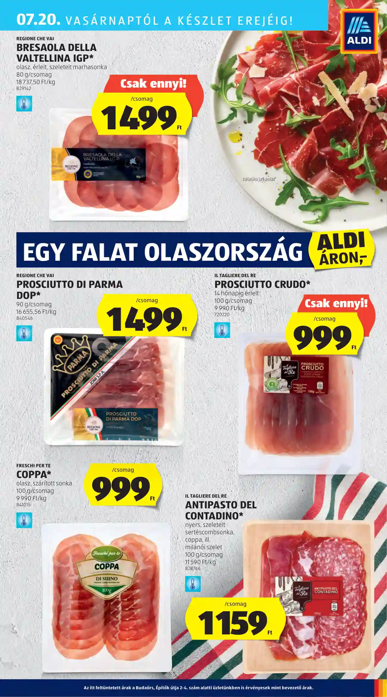 Aldi akciós újság 29. hét (33 oldal)