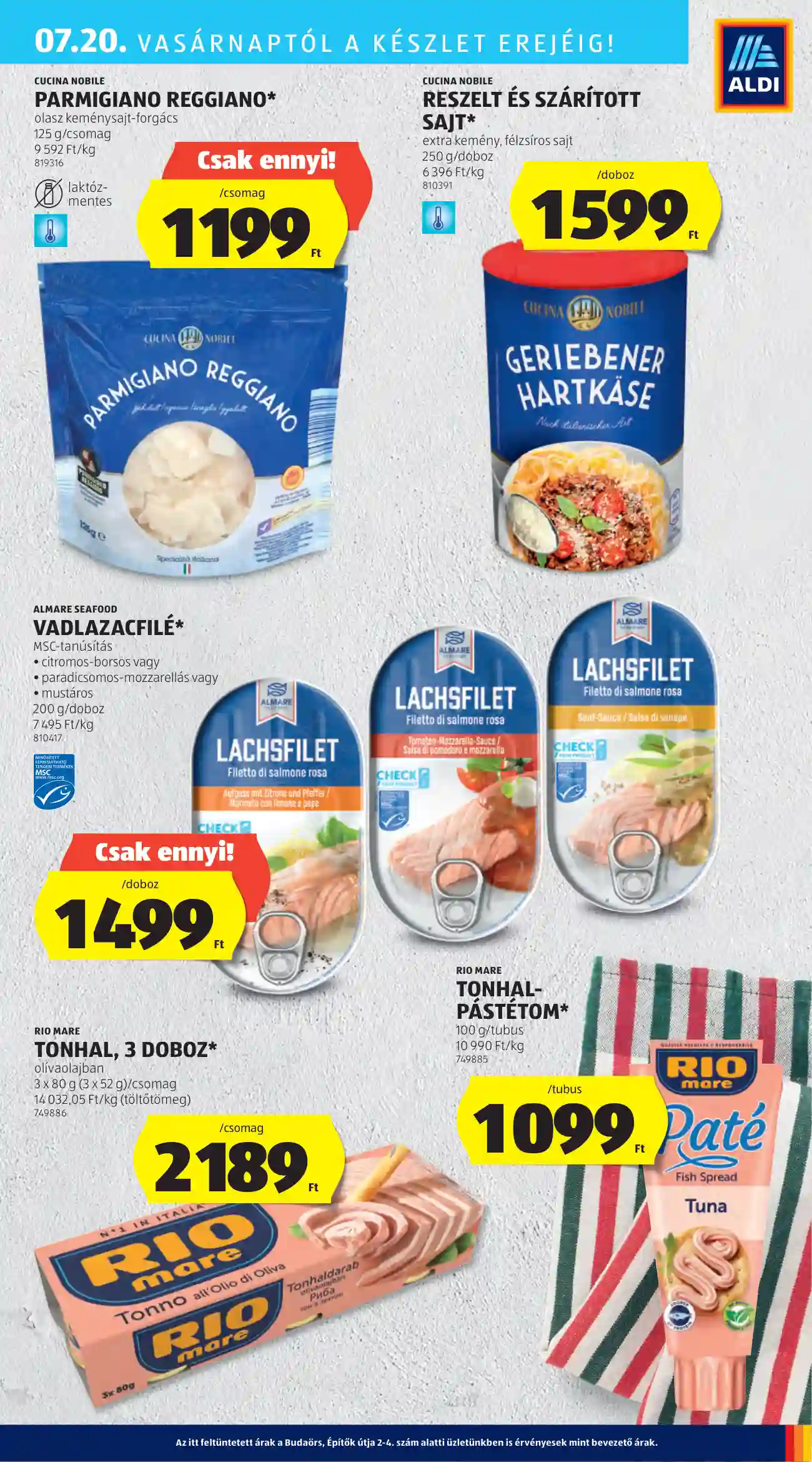 Aldi akciós újság 29. hét (36 oldal)