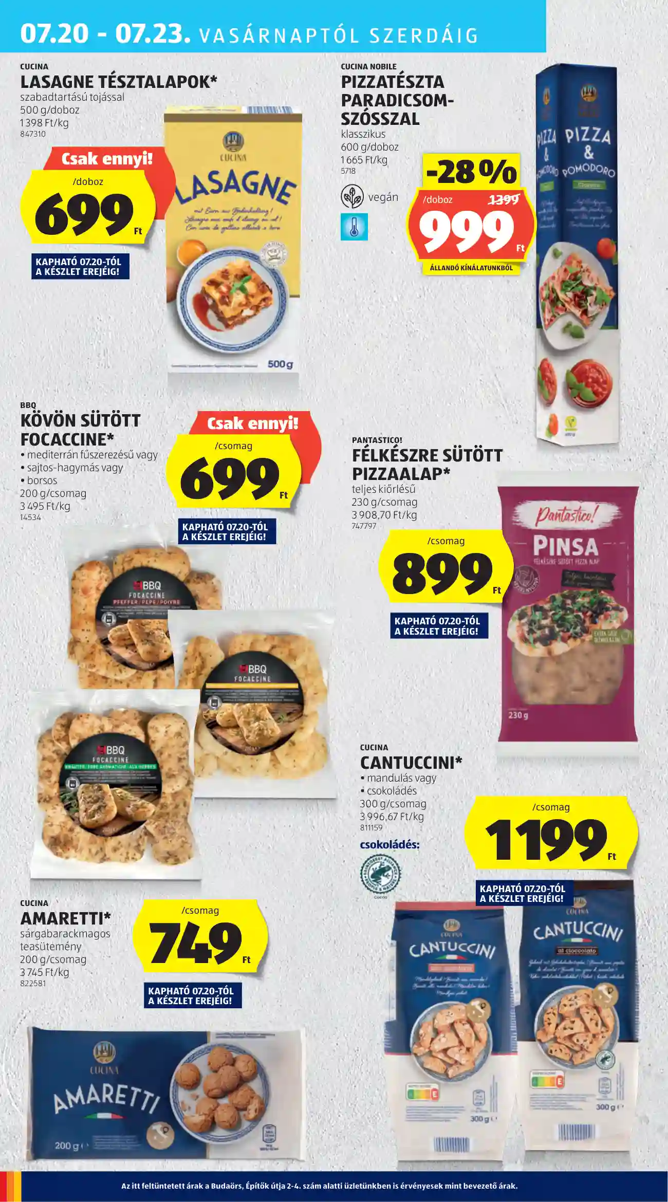 Aldi akciós újság 29. hét (39 oldal)