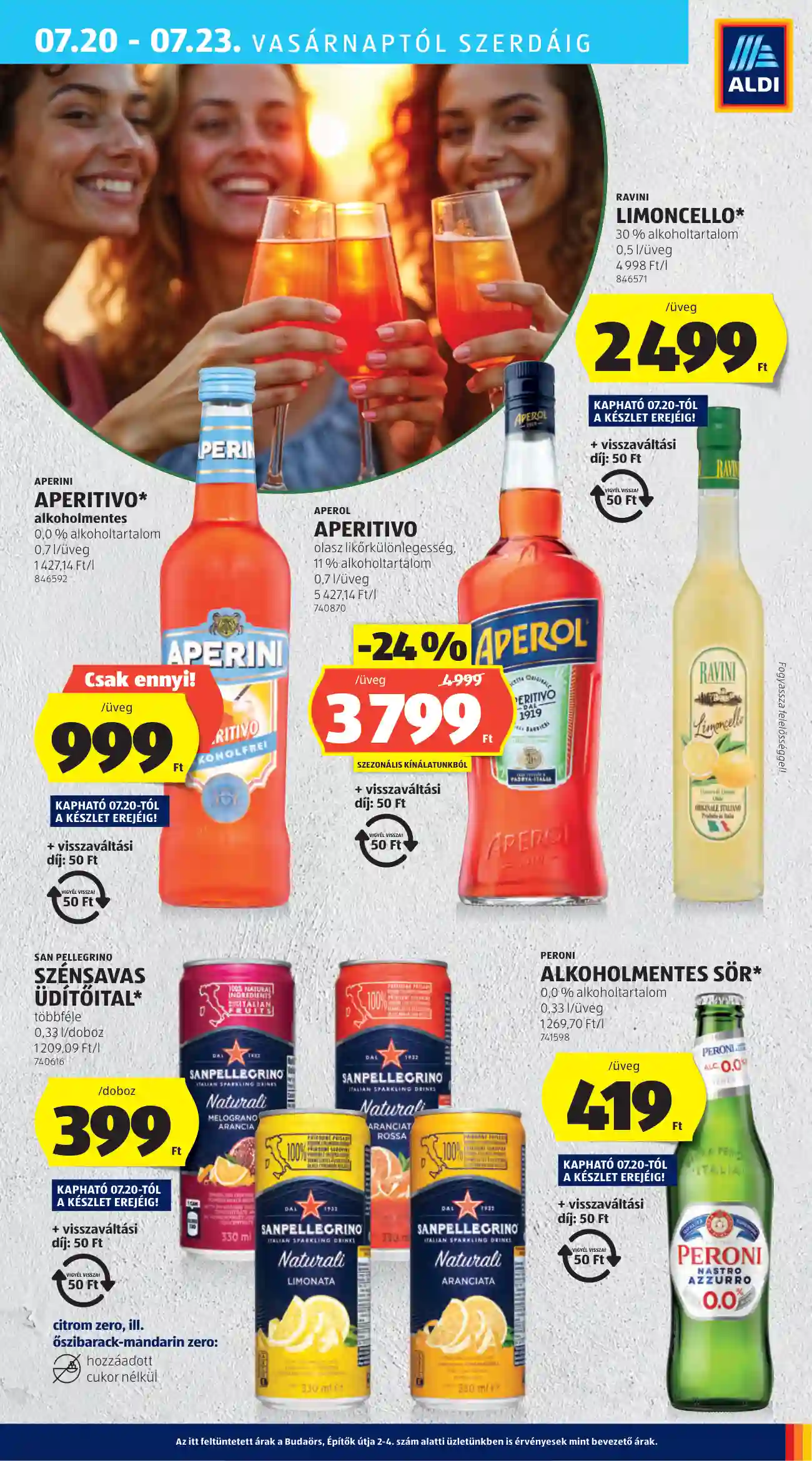 Aldi akciós újság 29. hét (40 oldal)