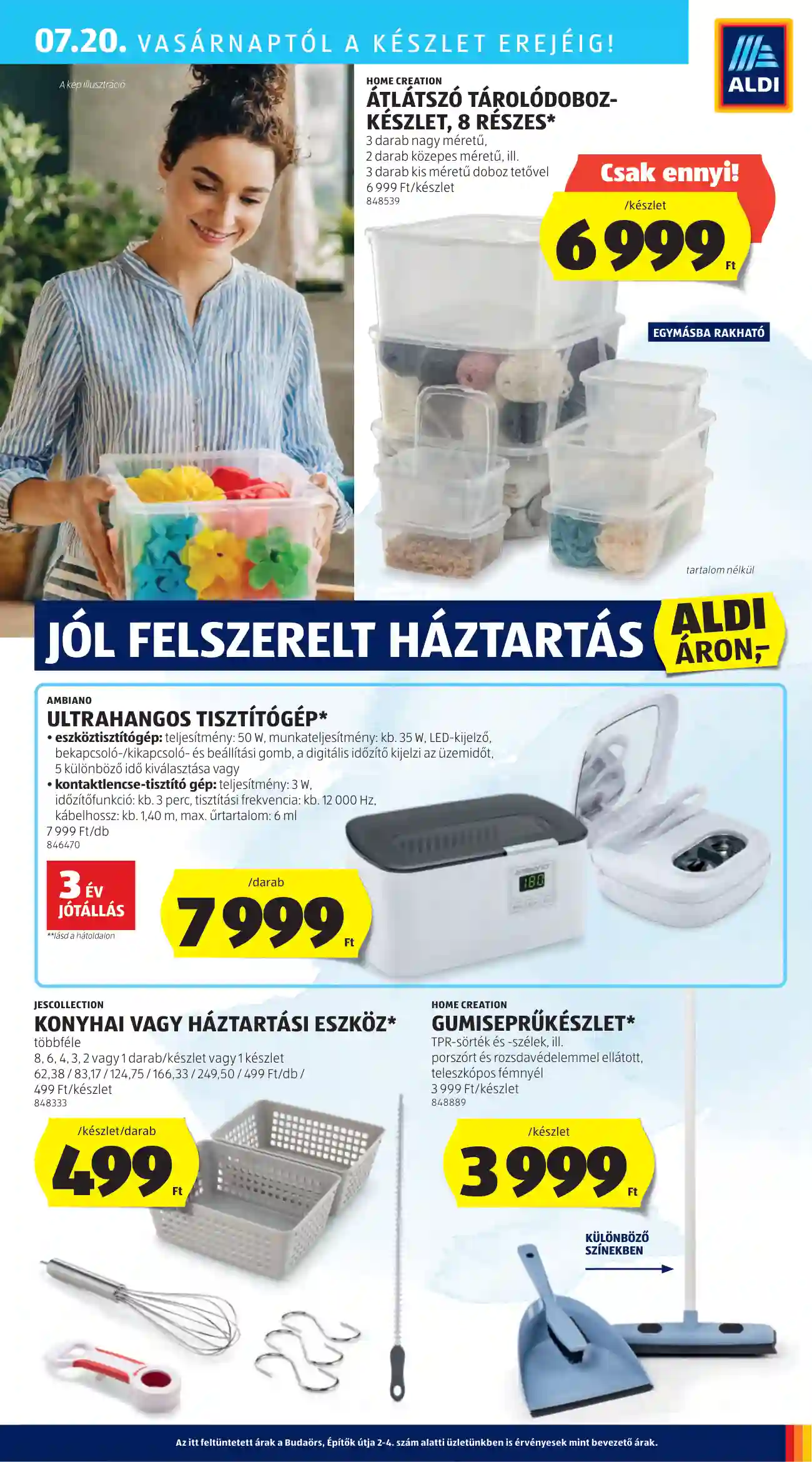 Aldi akciós újság 29. hét (42 oldal)