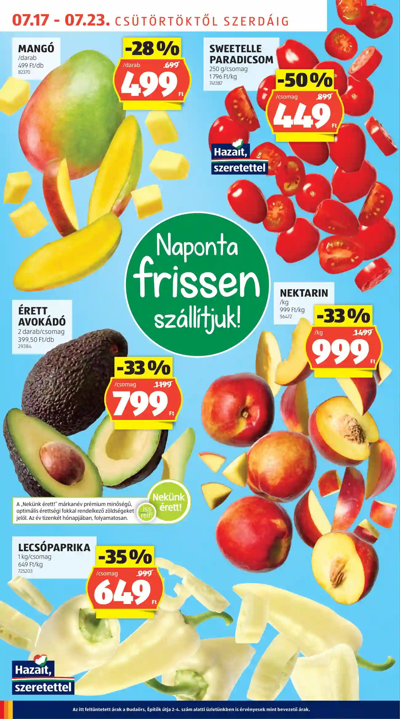 Aldi akciós újság 29. hét (46 oldal)