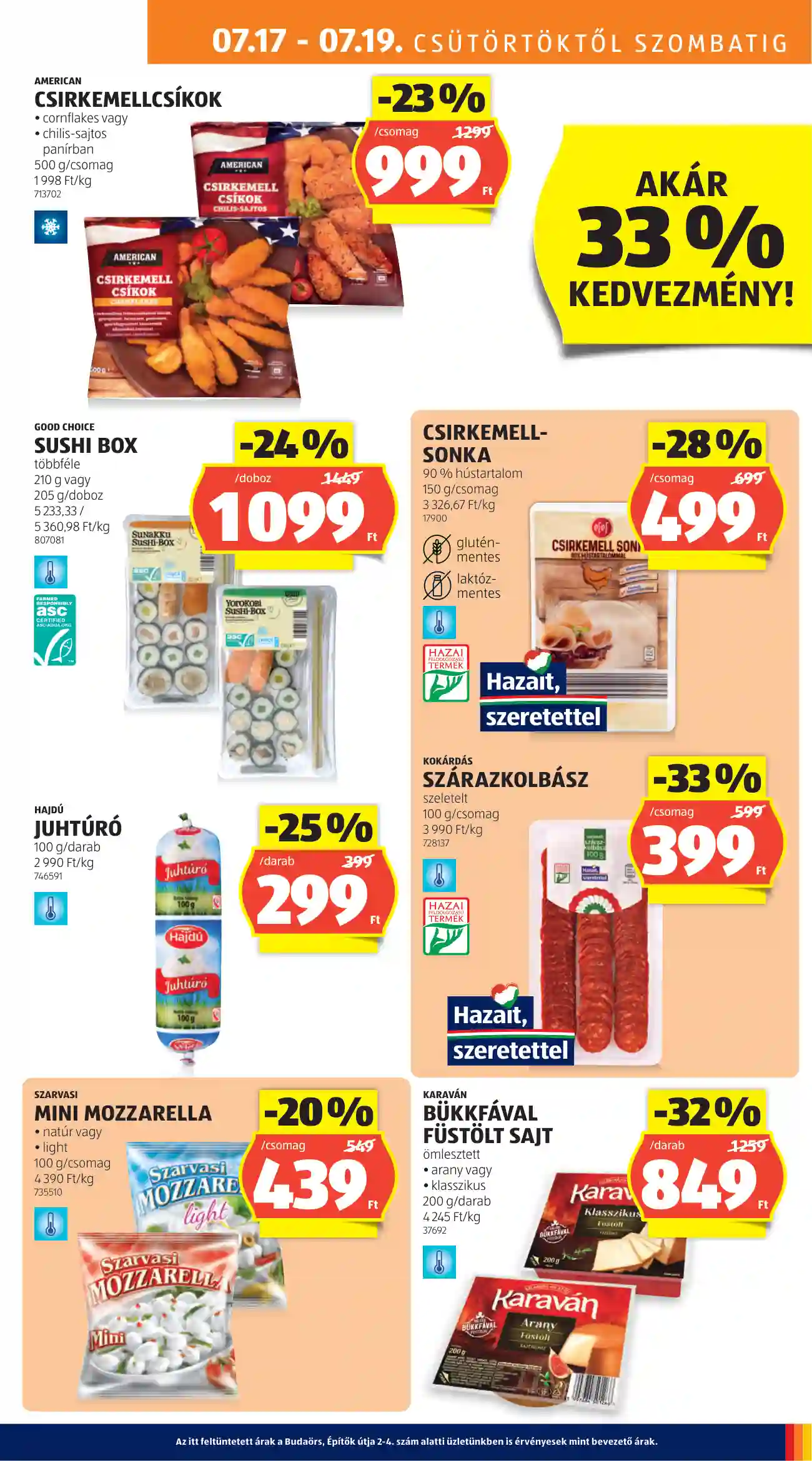 Aldi akciós újság 29. hét (55 oldal)
