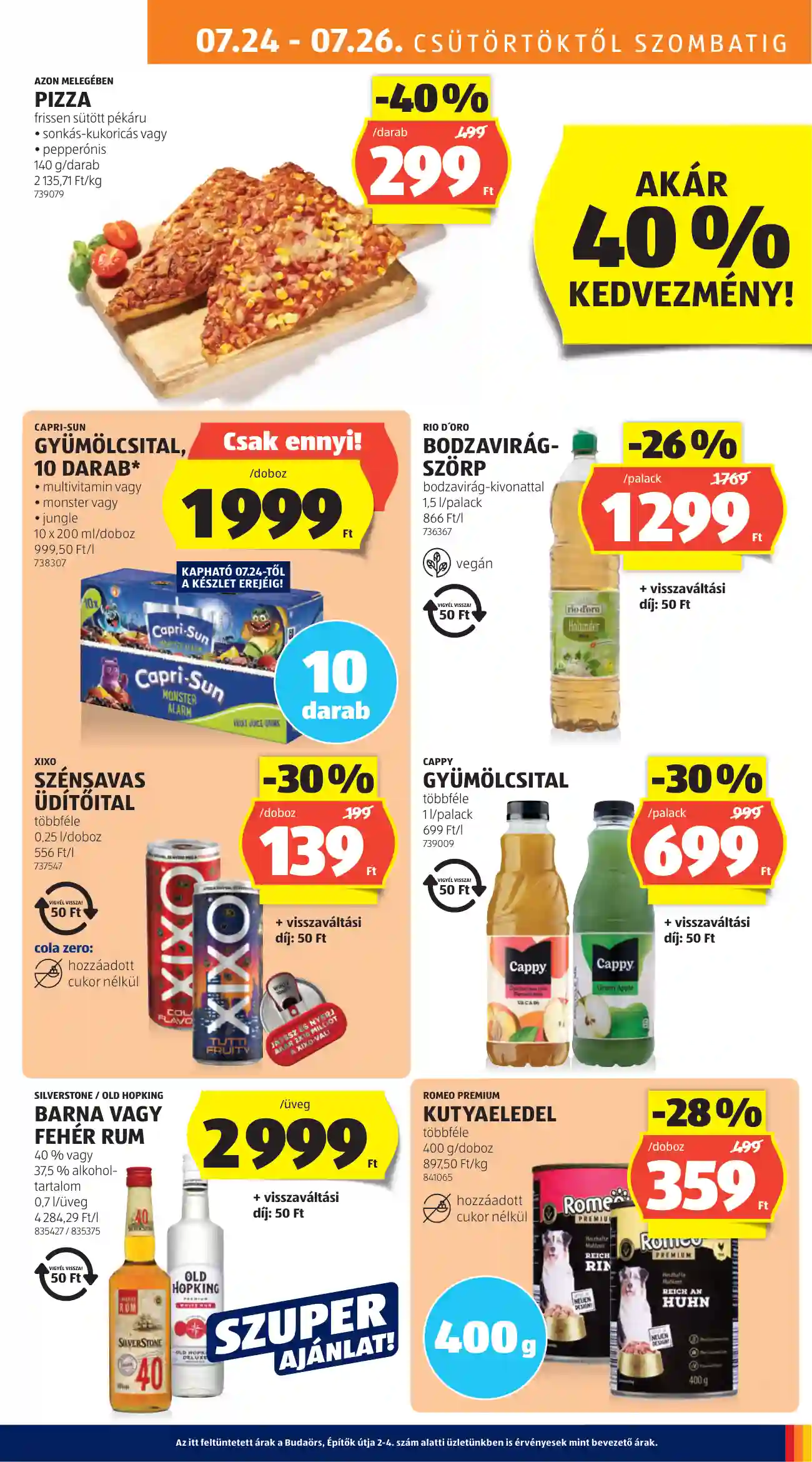 Aldi akciós újság 30. hét (5 oldal)