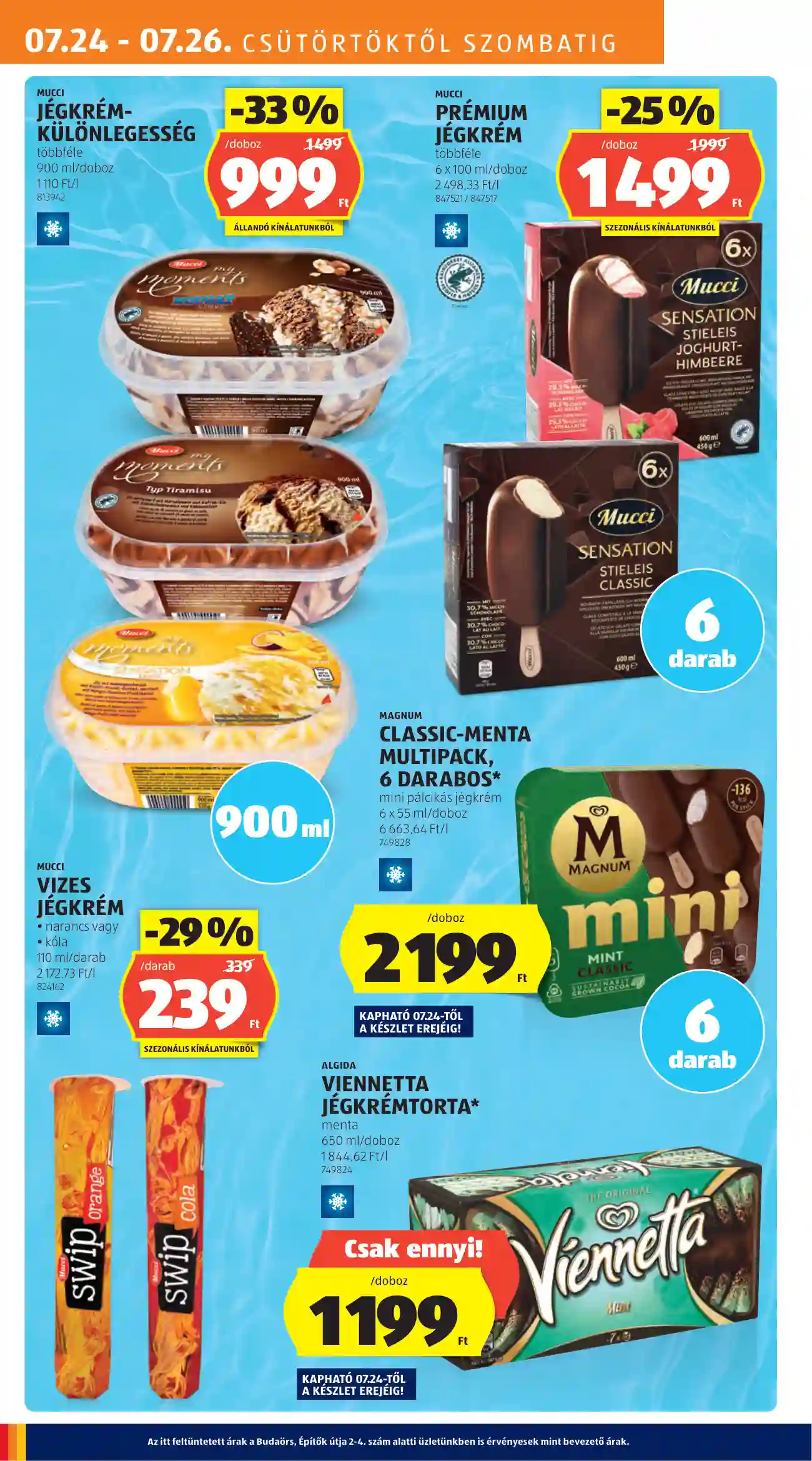 Aldi akciós újság 30. hét (8 oldal)