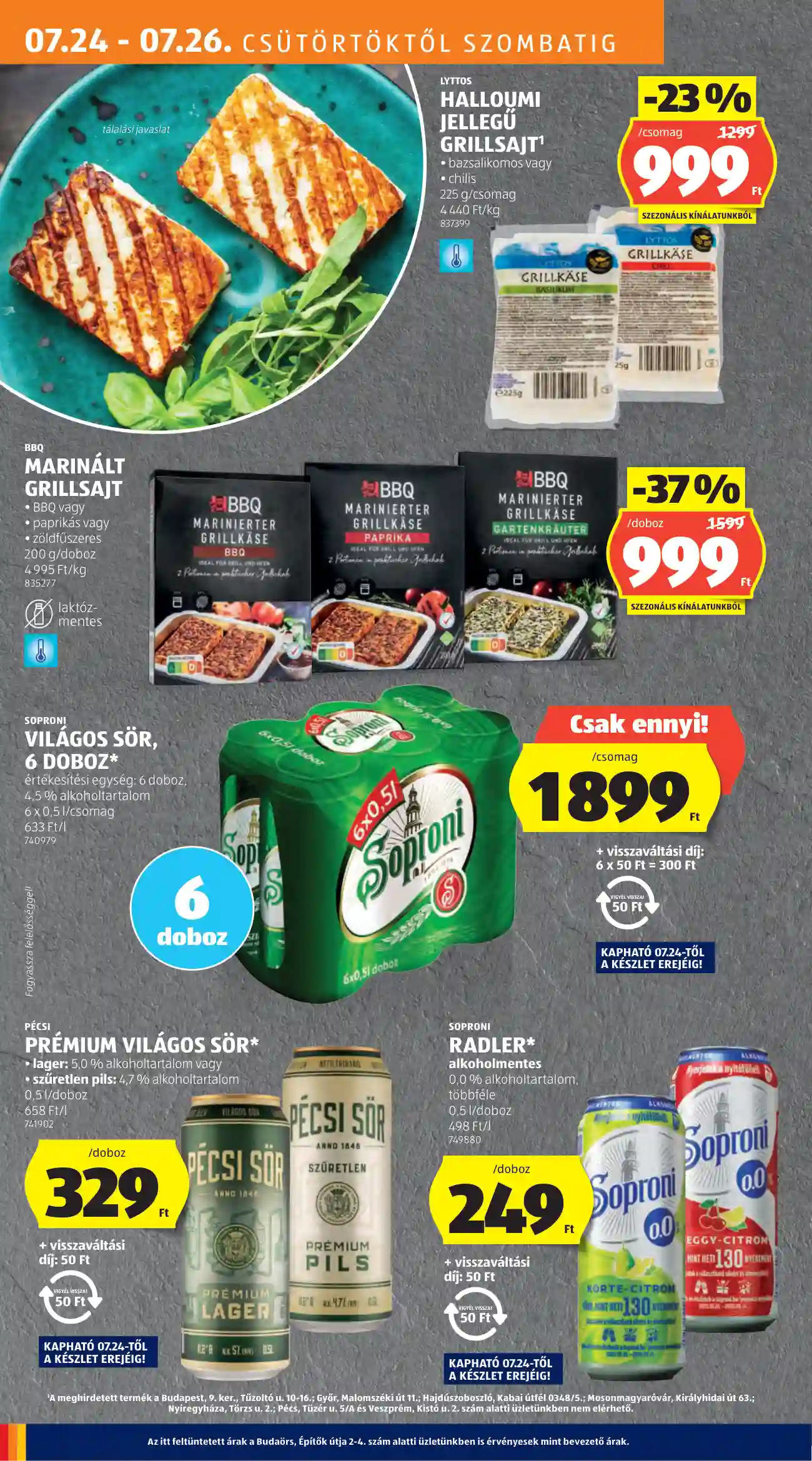 Aldi akciós újság 30. hét (10 oldal)
