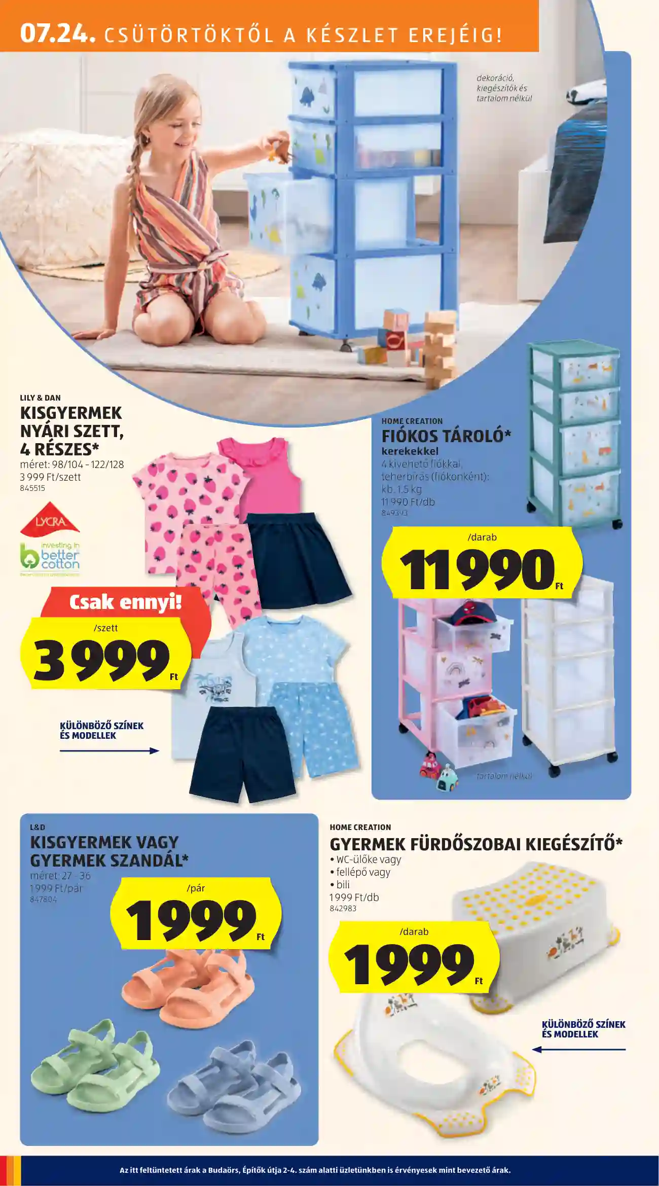Aldi akciós újság 30. hét (19 oldal)