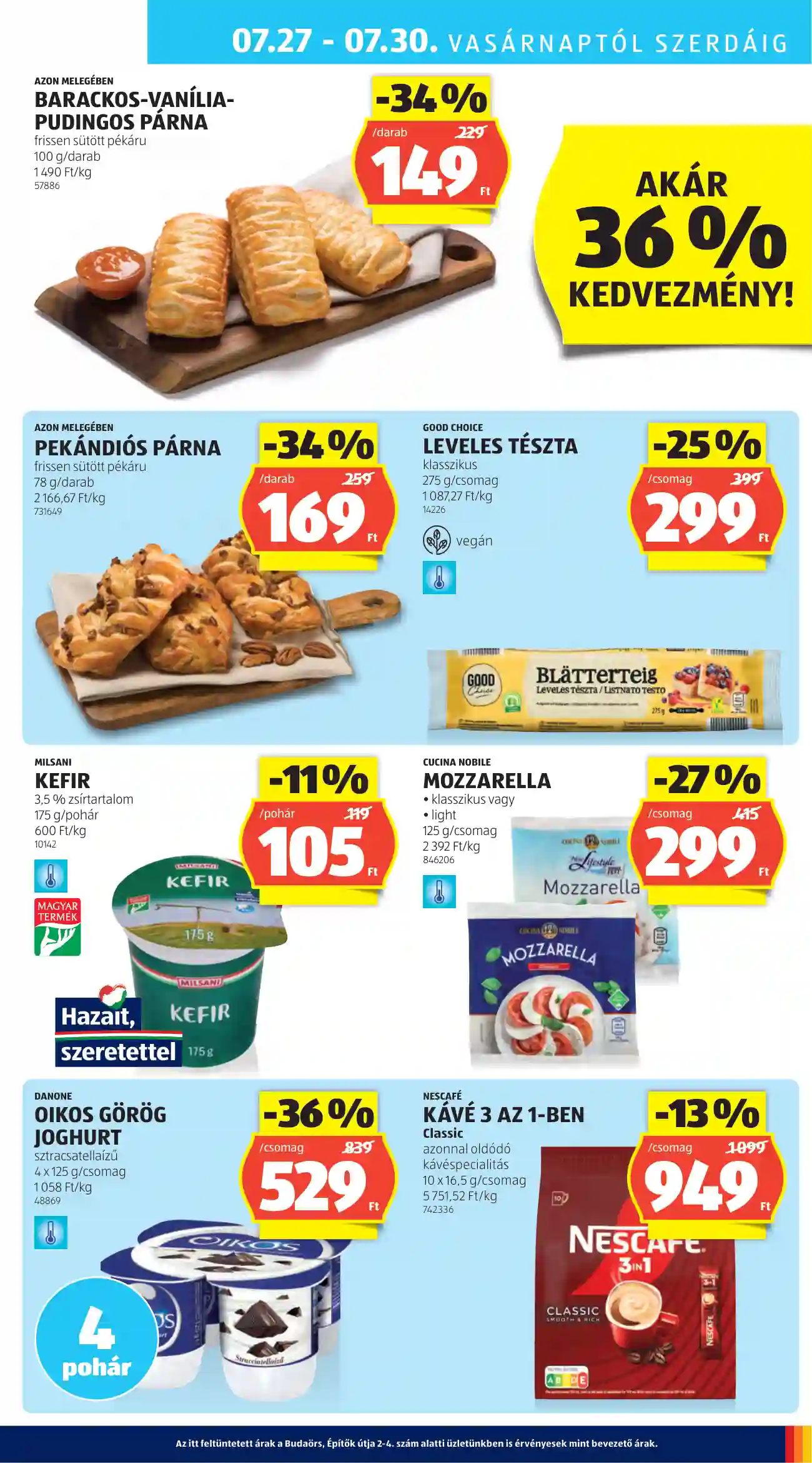 Aldi akciós újság 30. hét (22 oldal)